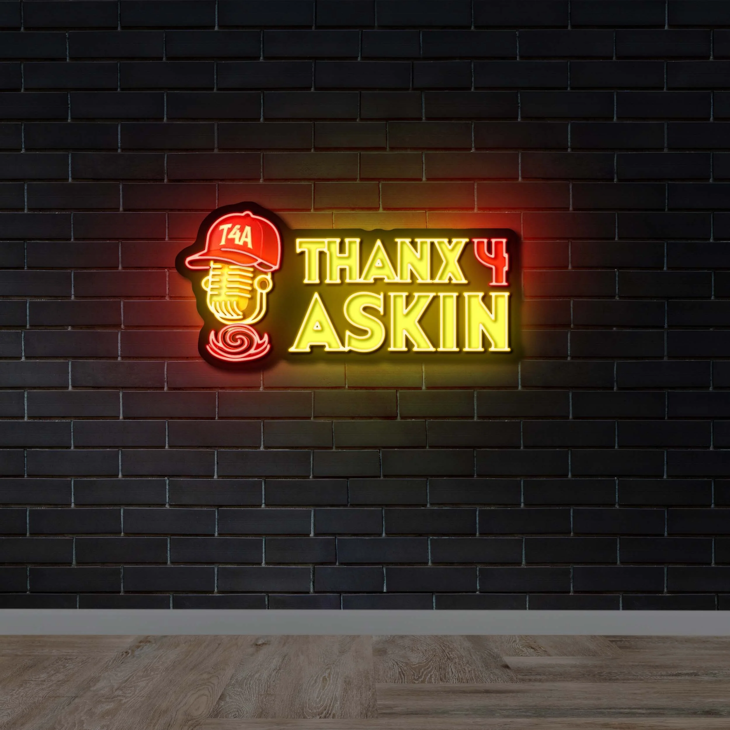 THANX 4 ASKIN - Premium Neon Artwork