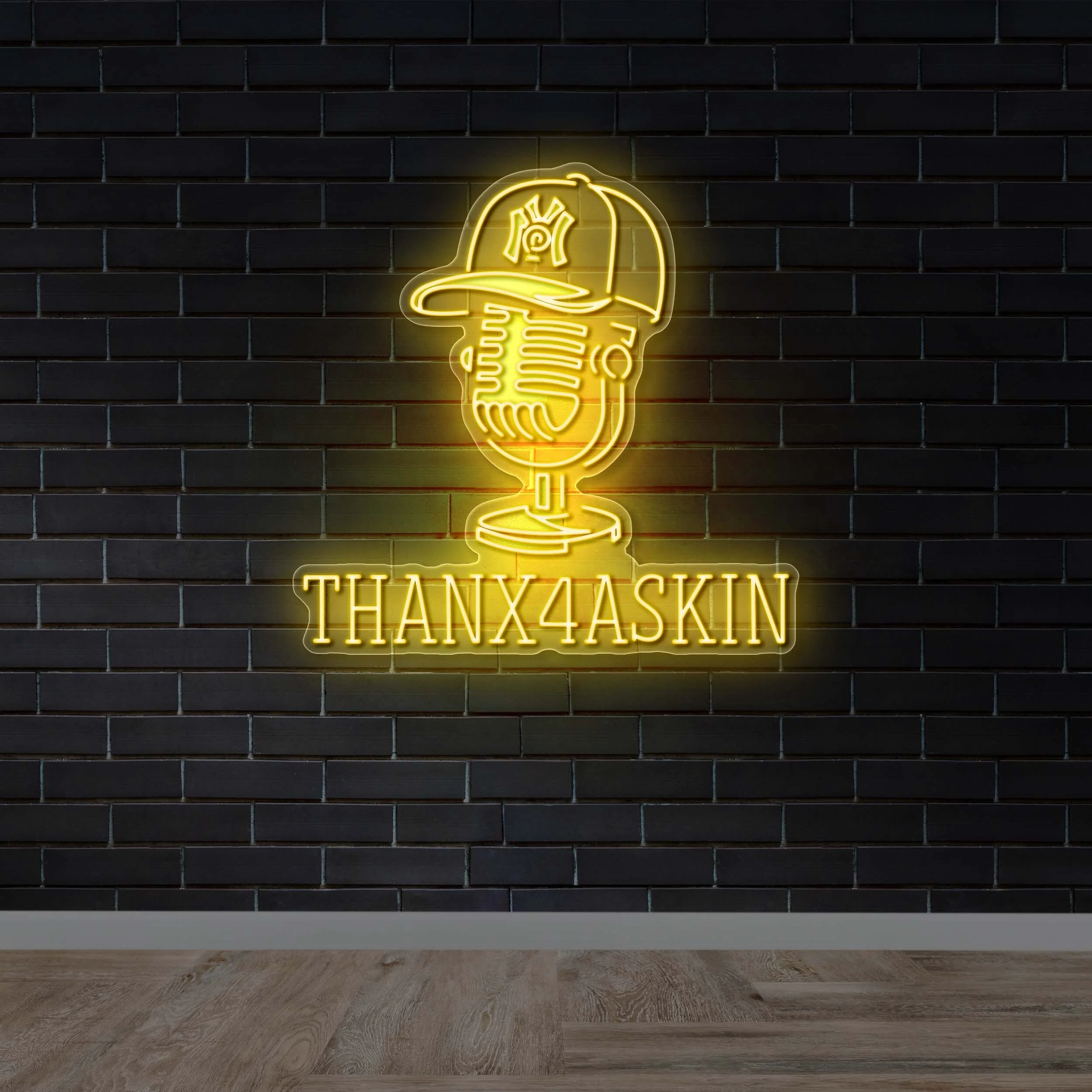Thanx4Askin – Premium Neon Artwork