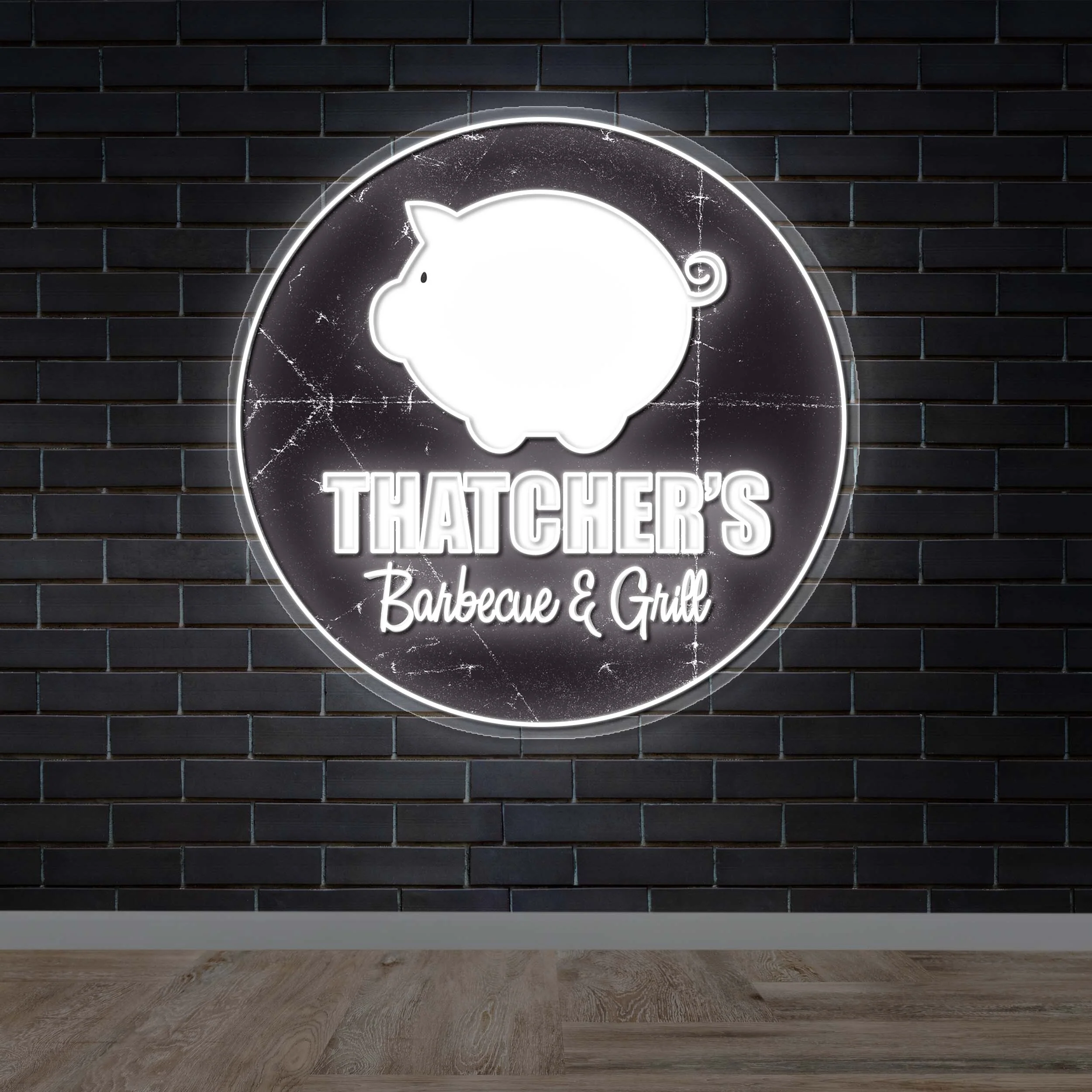 THATCHER'S - Premium Neon Artwork