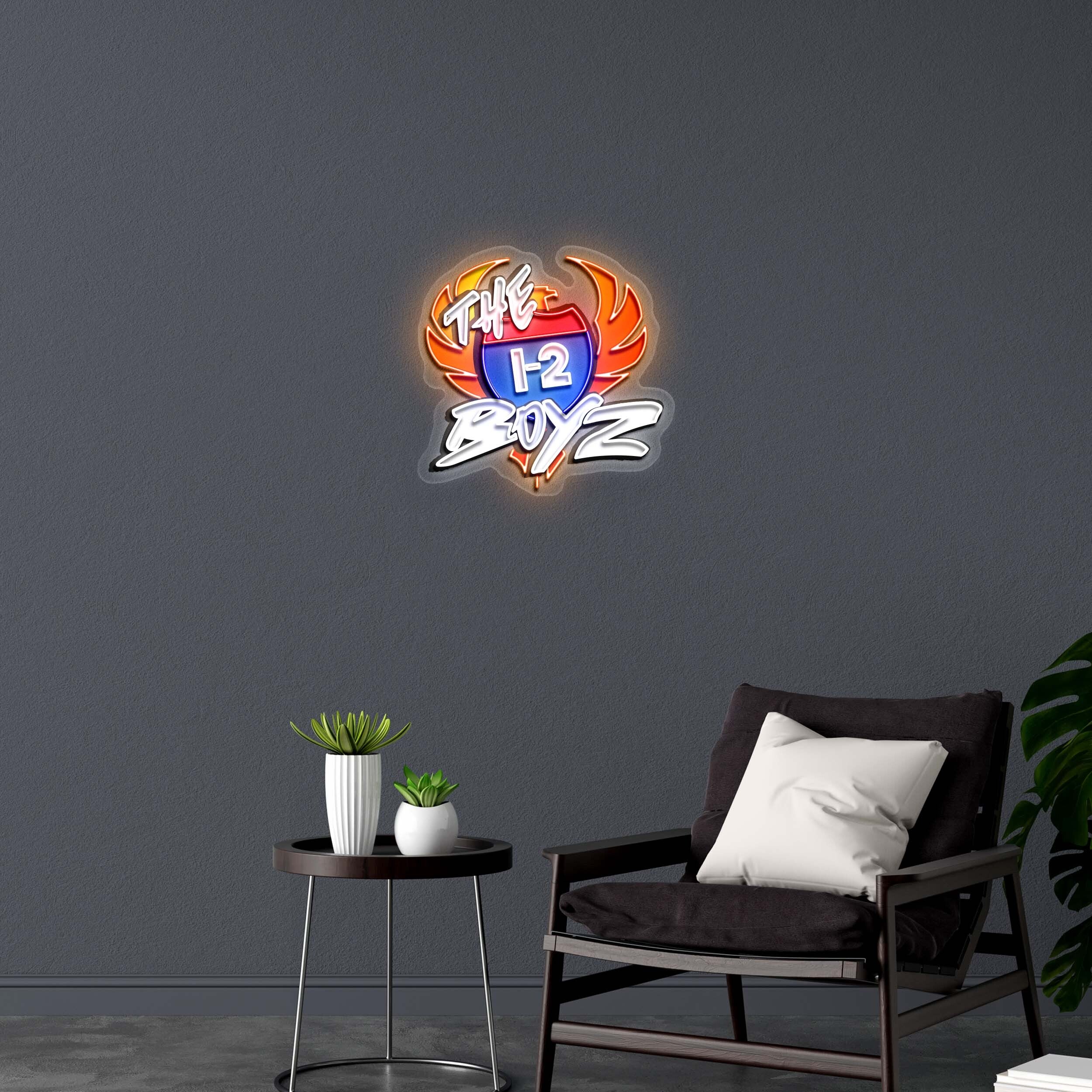 THE 1-2 BOYZ - Premium Neon Artwork