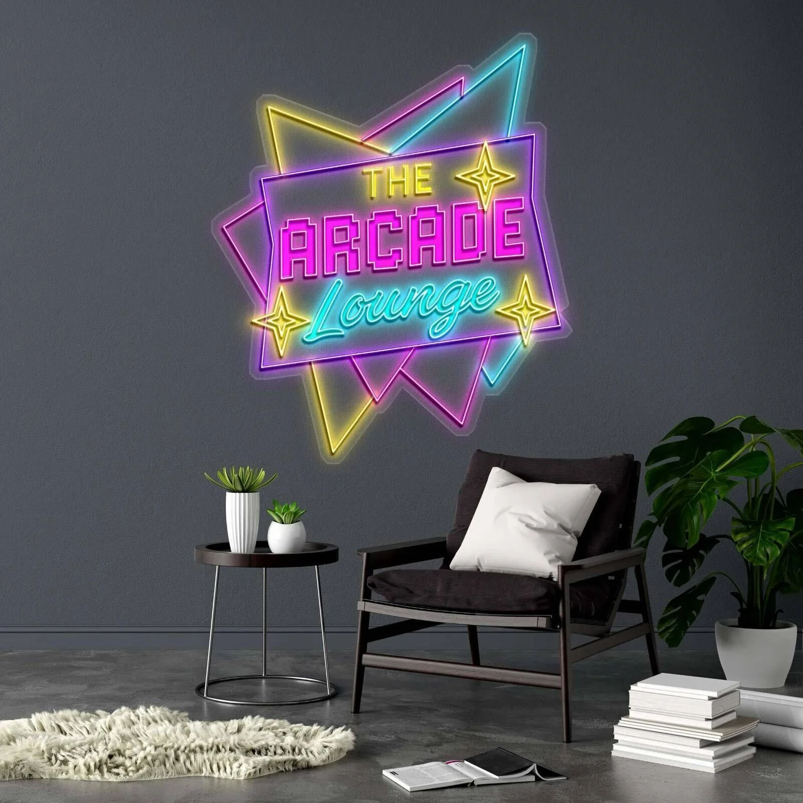 THE ARCADE Lounge| 3rd Version - Premium Neon Artwork
