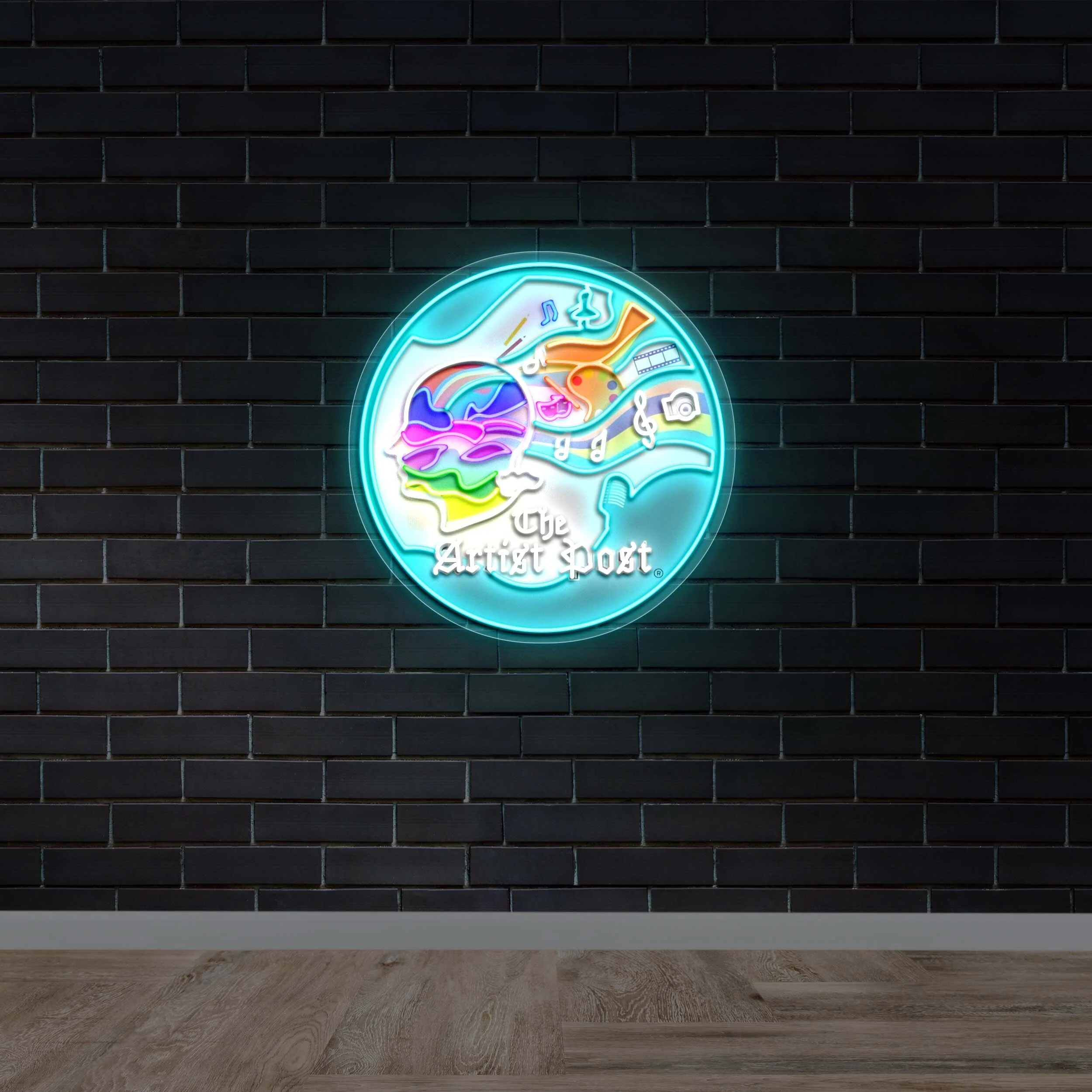 The Artist Post - Premium Neon Artwork