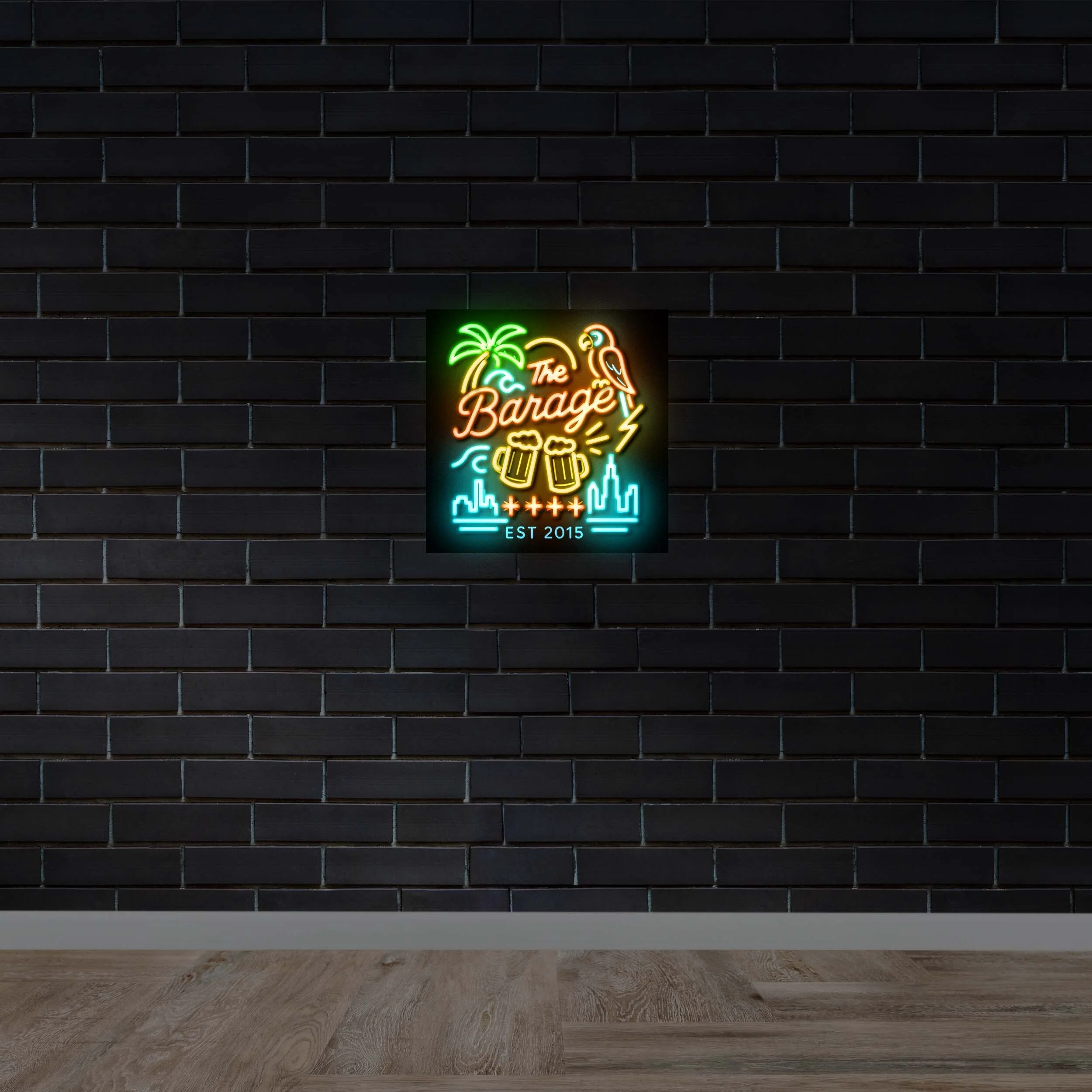 The Barage - Premium Neon Artwork