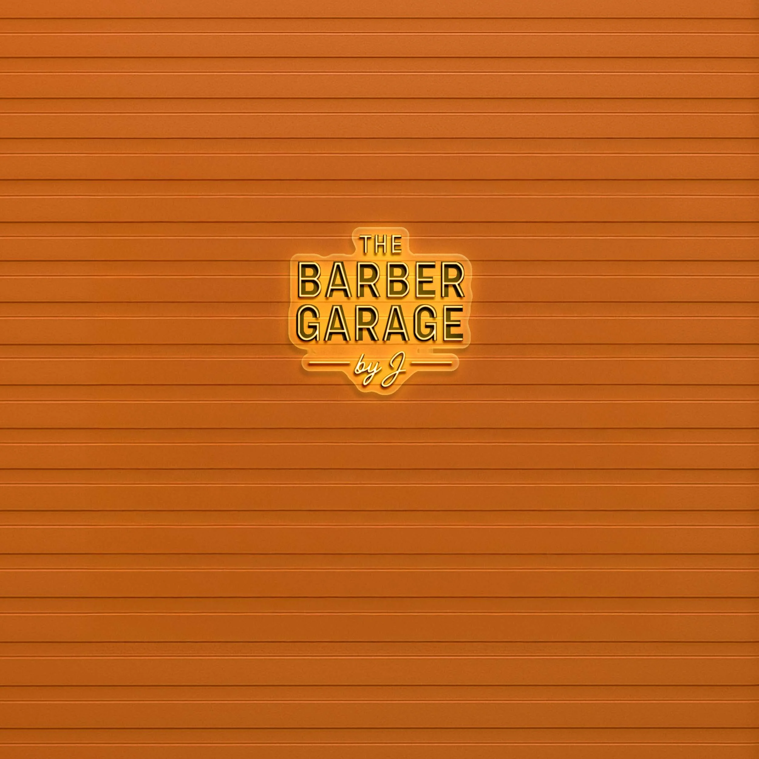 THE BARBER GARAGE by J - Premium Neon Artwork
