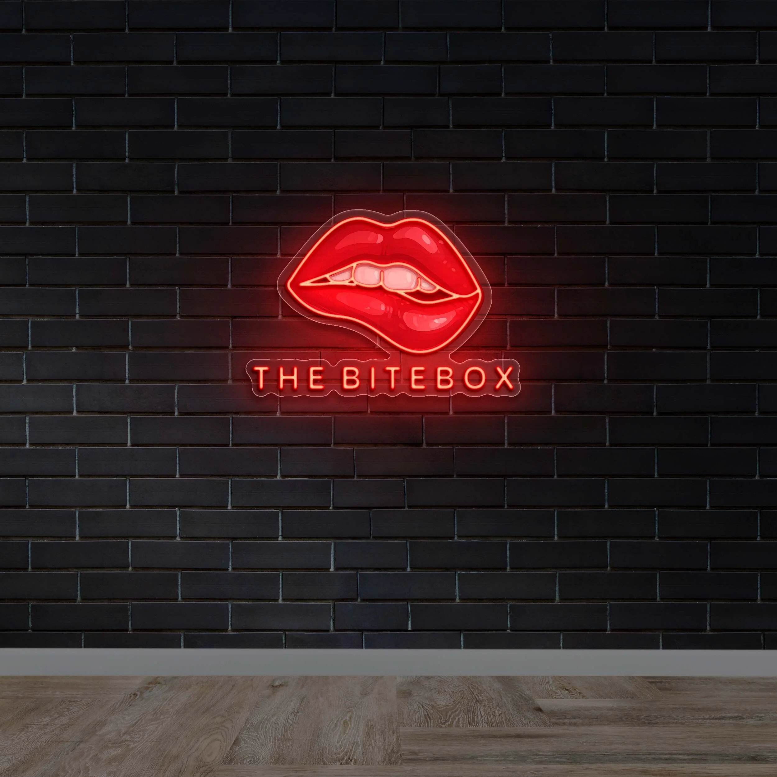 THE BITEBOX - Premium Neon Artwork