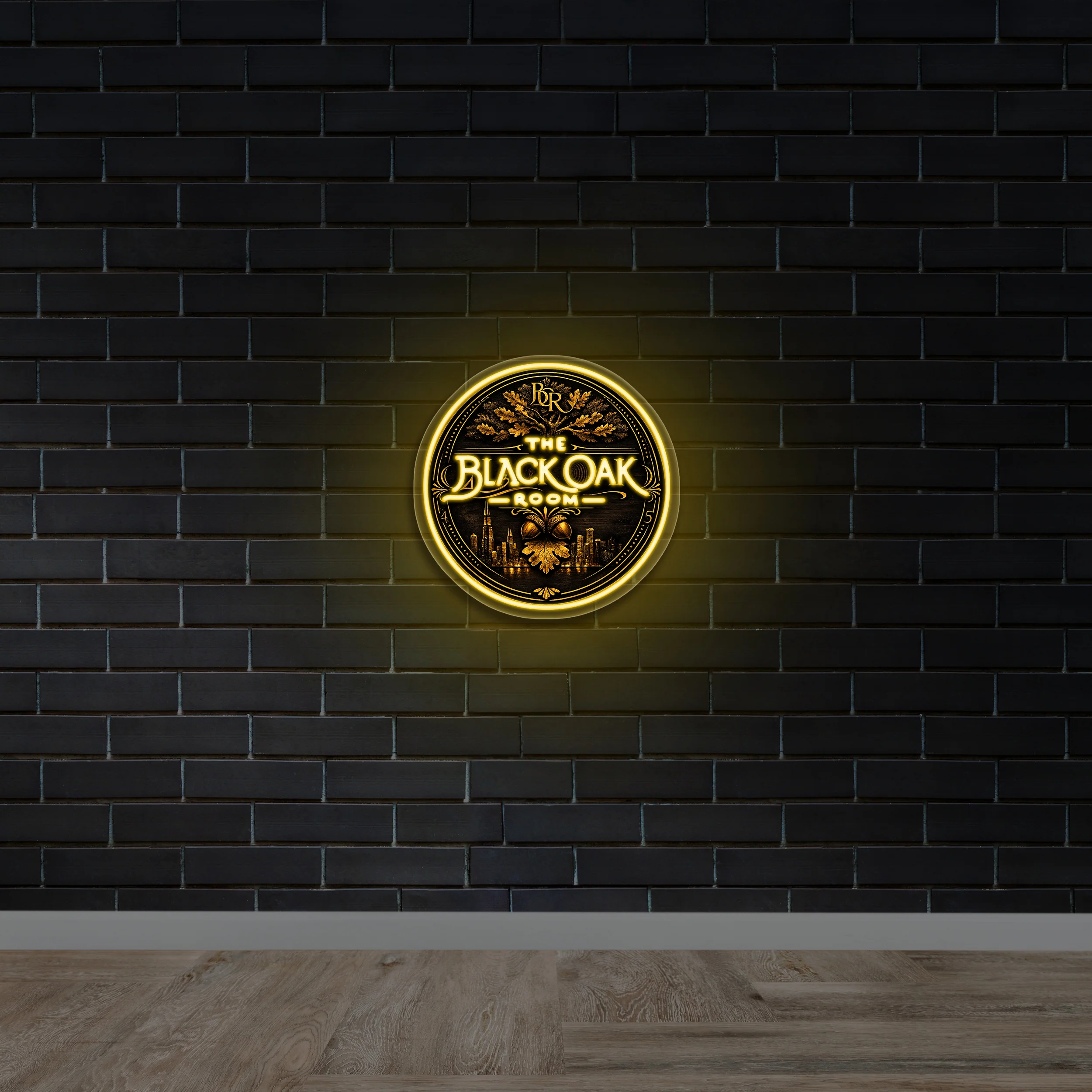 THE BLACK OAK - Premium Neon Artwork