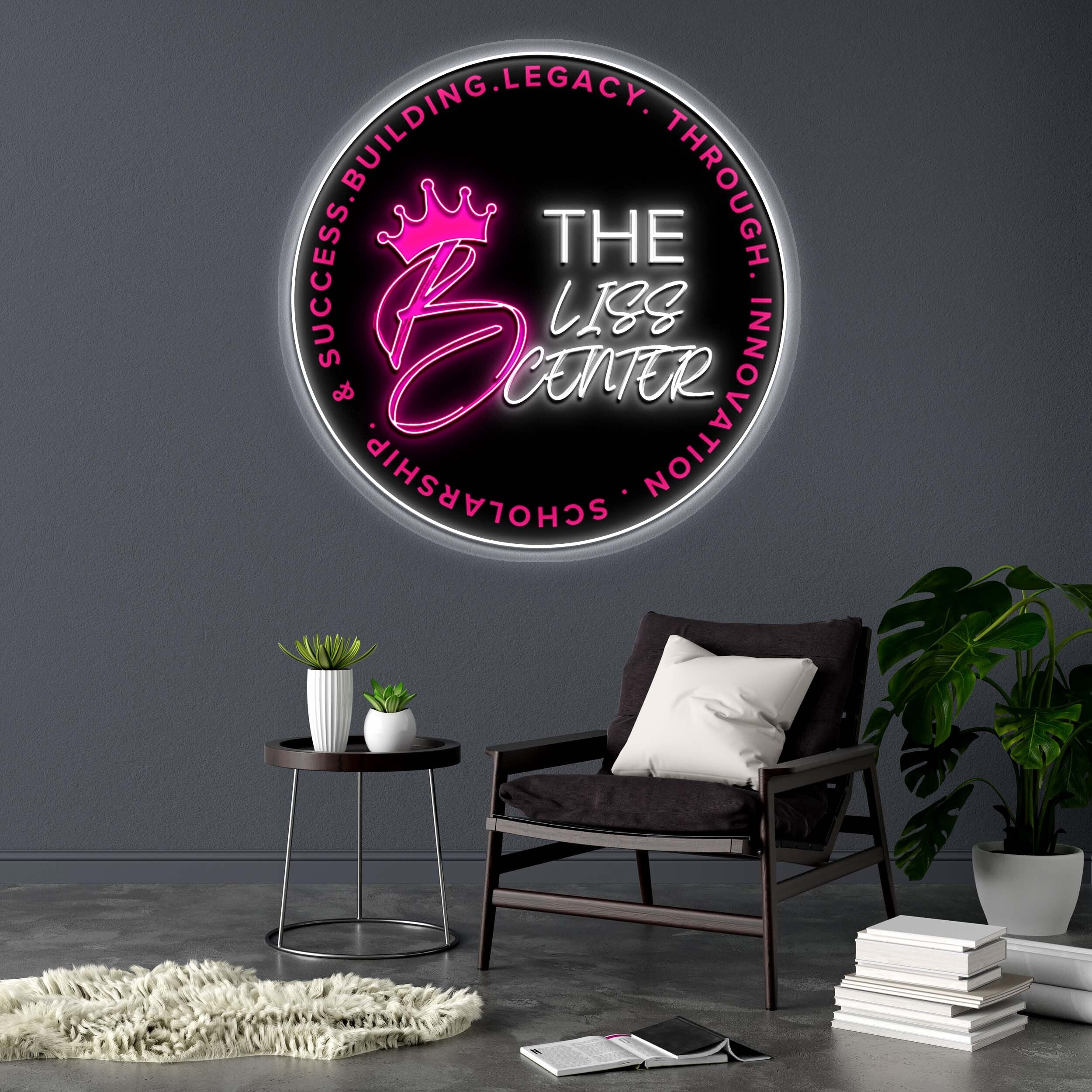 THE BLISS CENTER ll - Premium Neon Artwork