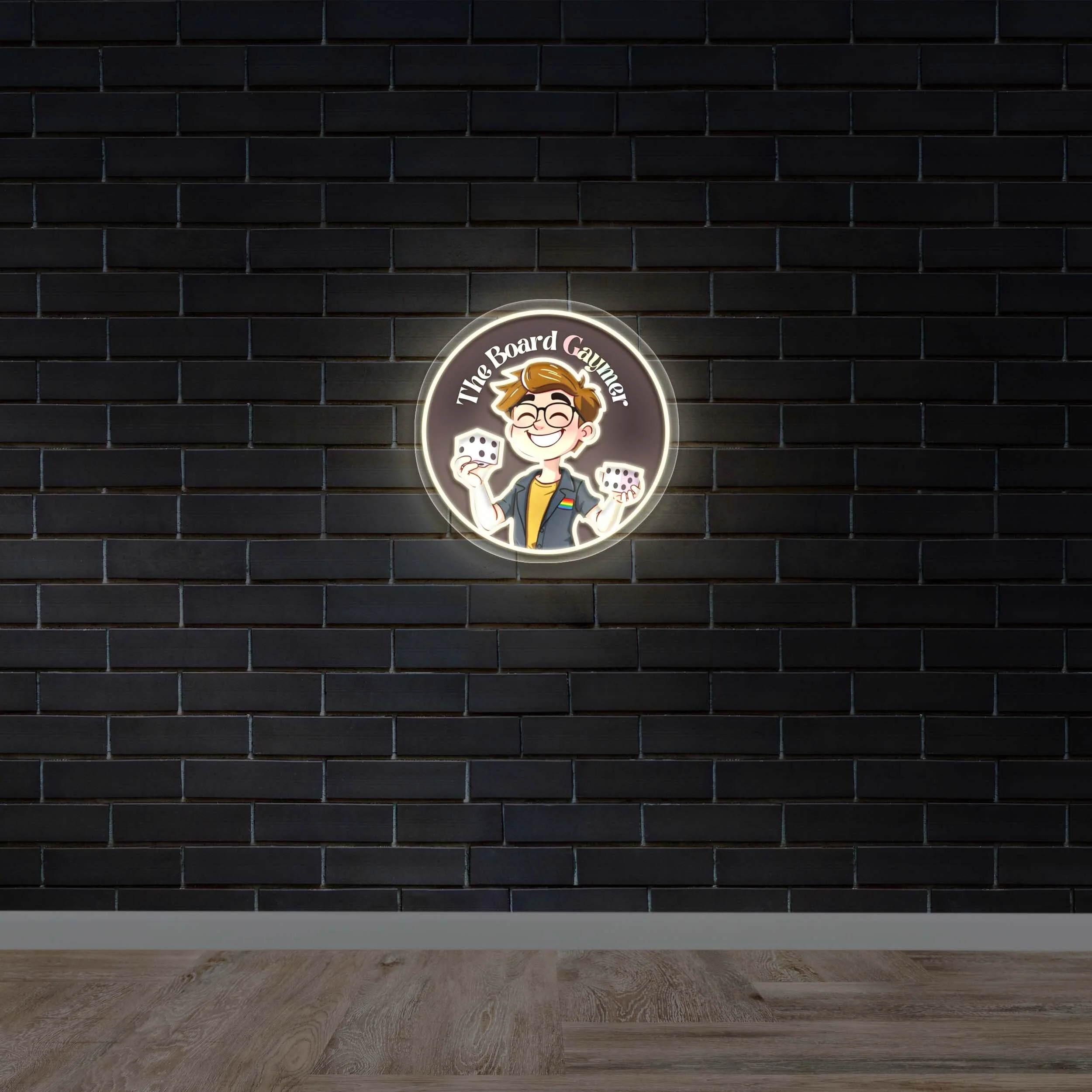 The Board Gaymer – Premium Neon Artwork