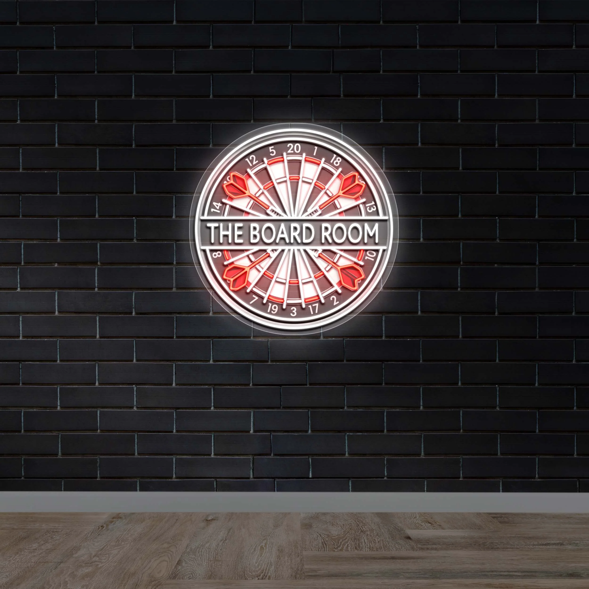 THE BOARD ROOM - Premium Neon Artwork