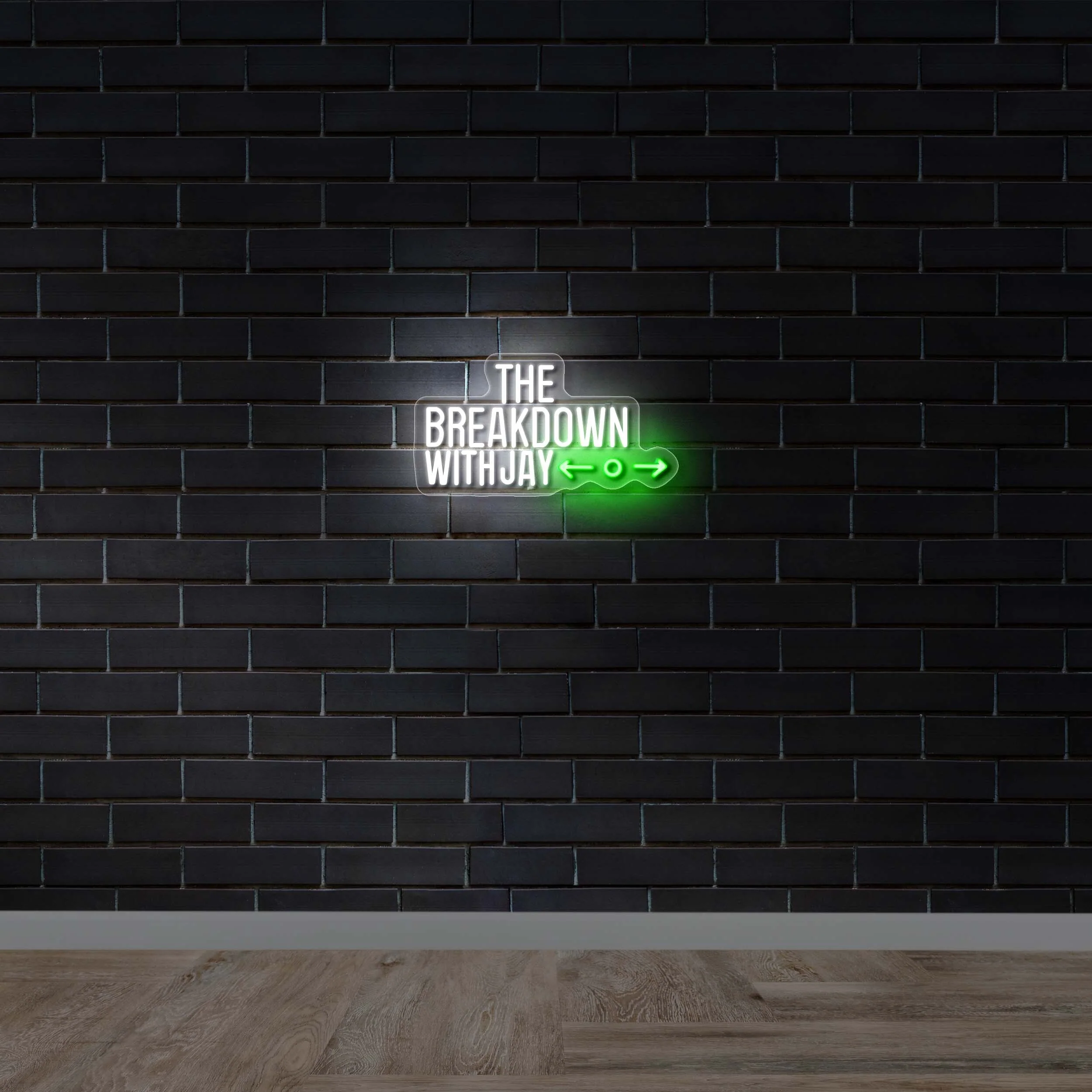 The Breakdown with Jay - Premium Neon Artwork - Image 2