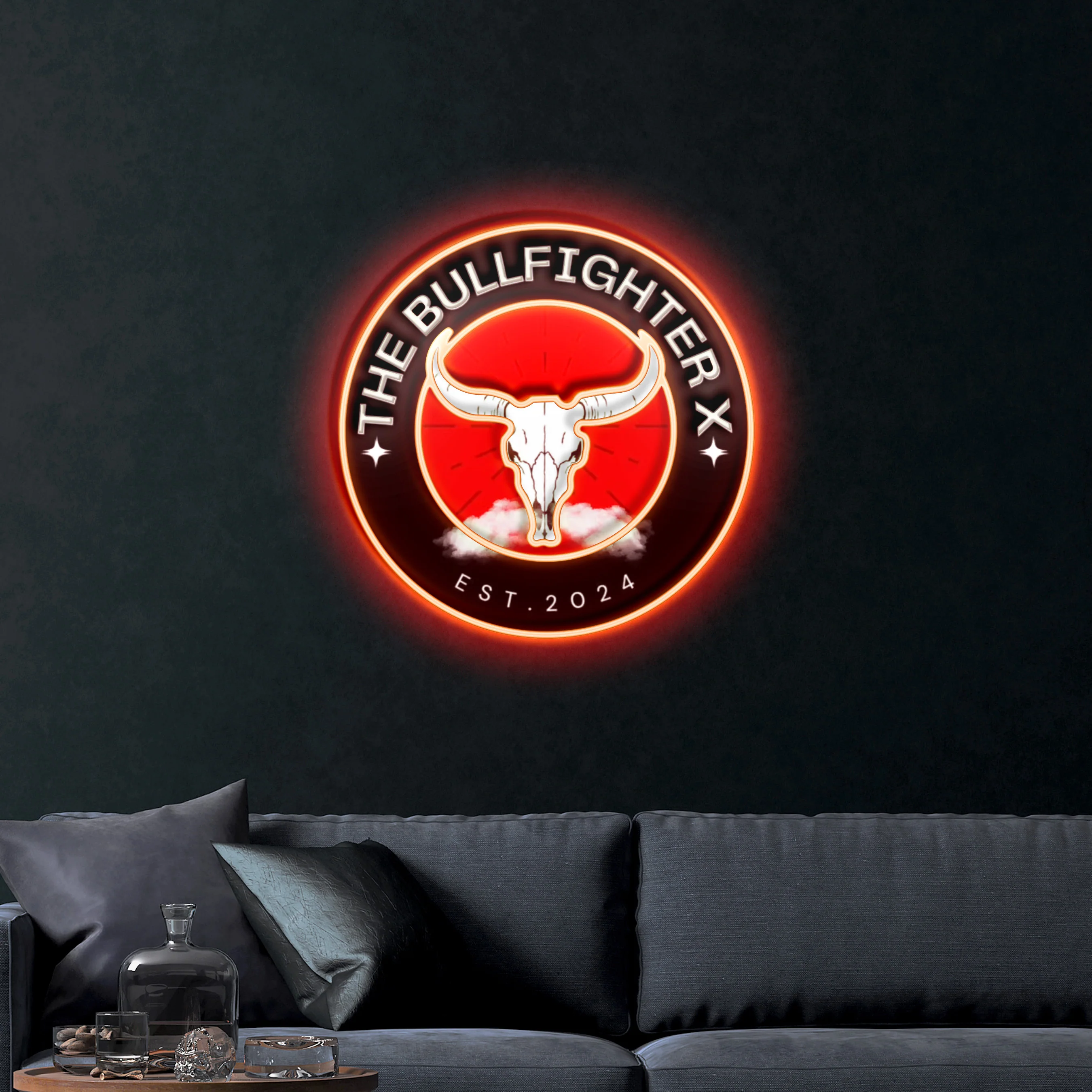 THE BULLFIGHTER – Premium Neon Artwork