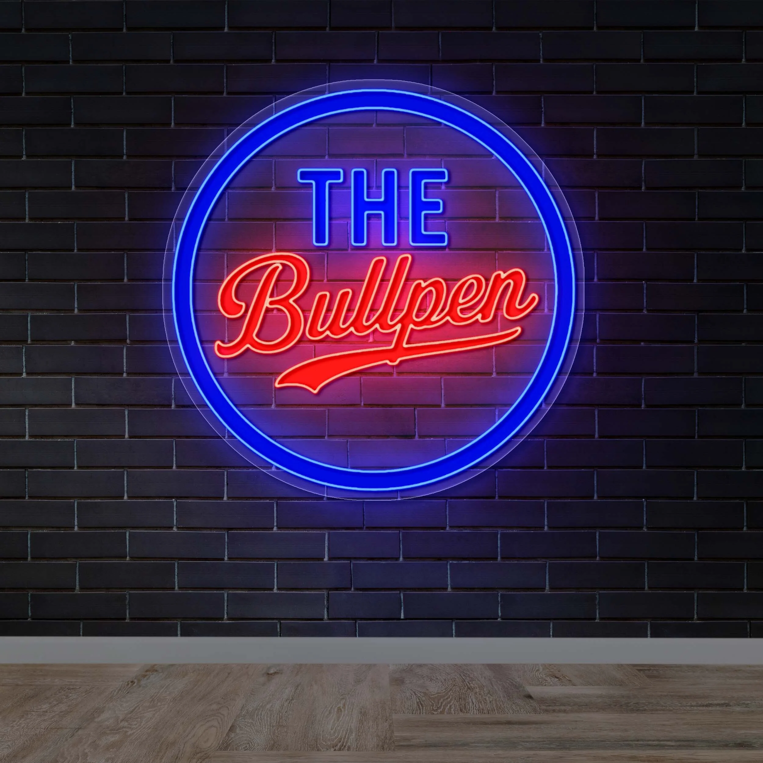 THE BULLPEN - Premium Neon Artwork