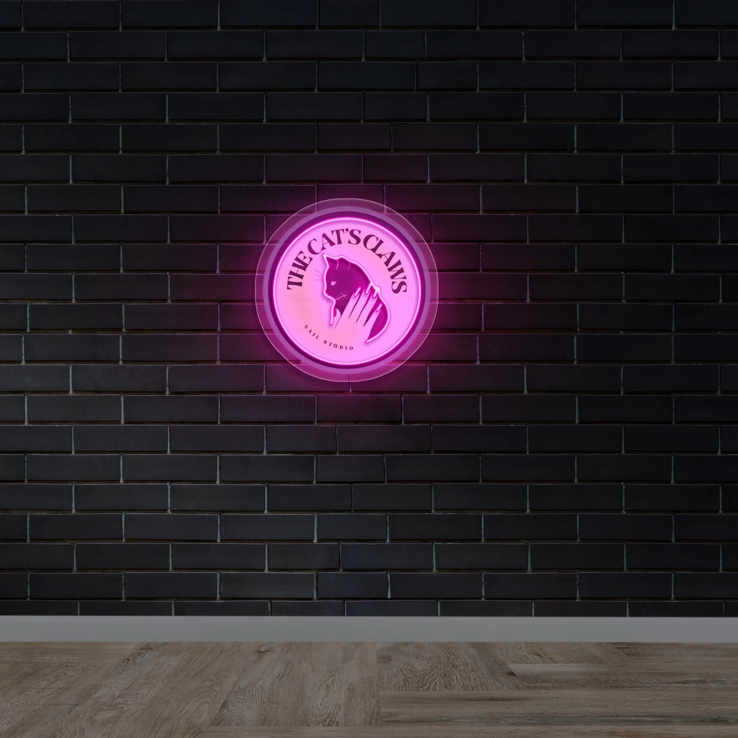 THE CAT'S CLAWS - Premium Neon Artwork
