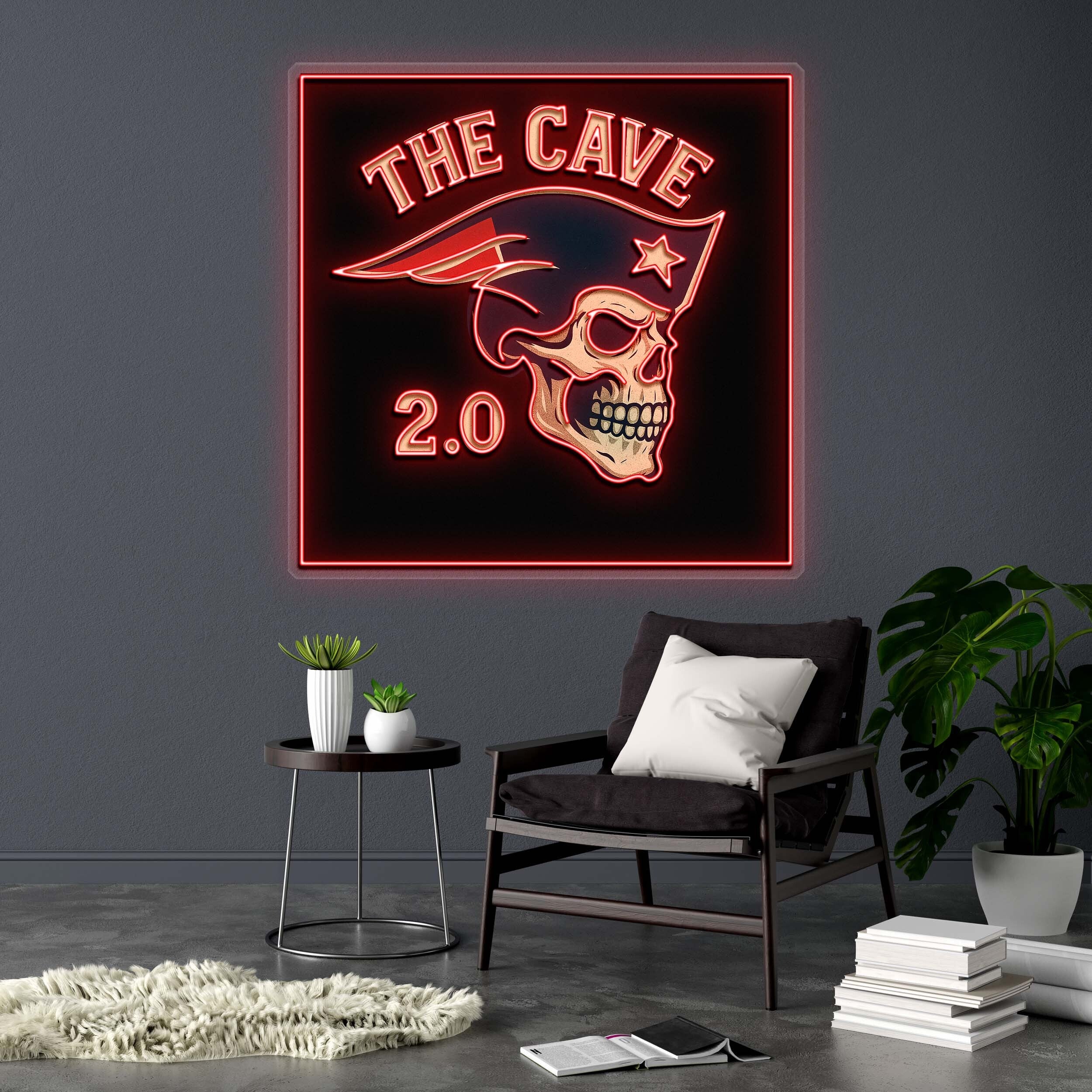 THE CAVE - Premium Neon Artwork