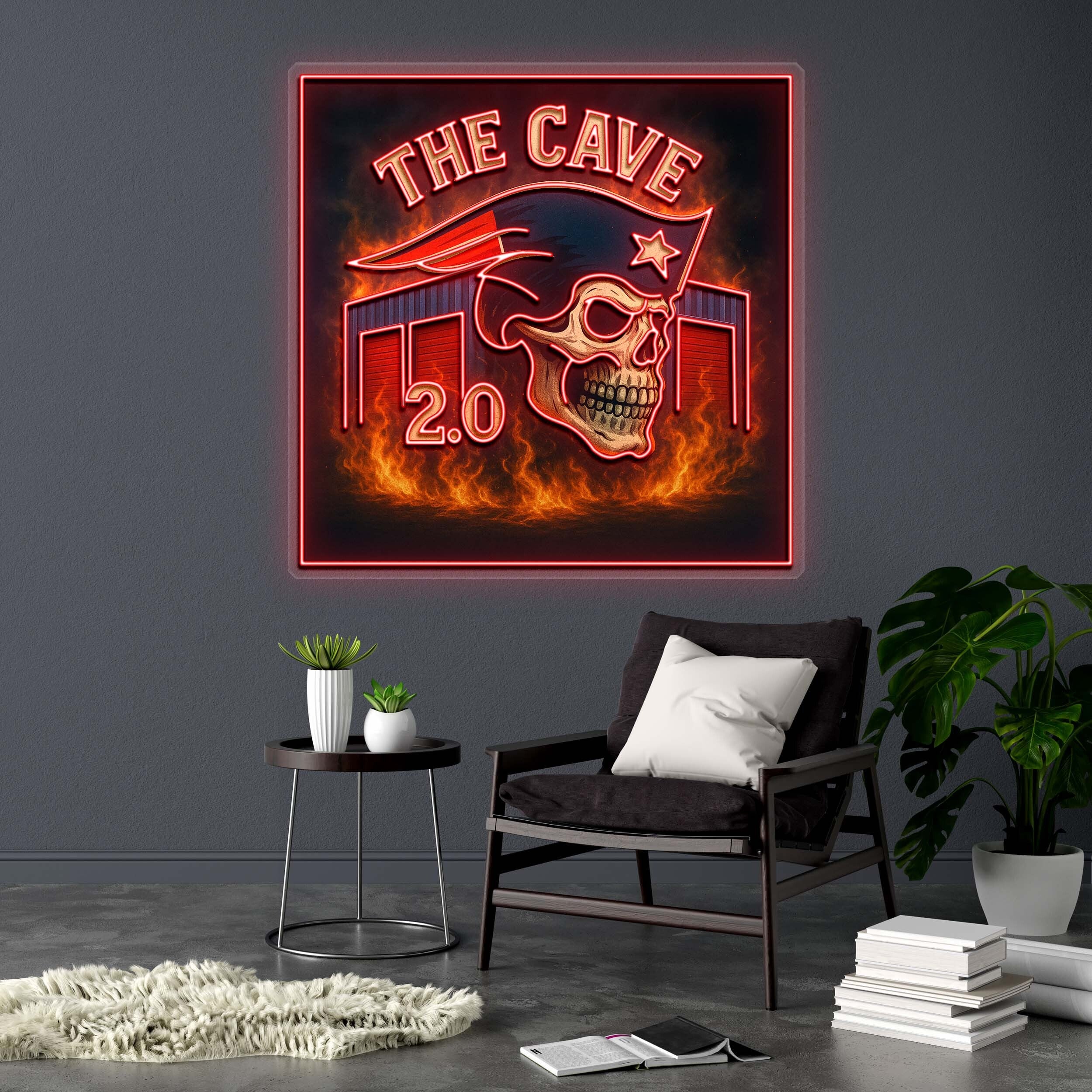 THE CAVE II - Premium Neon Artwork