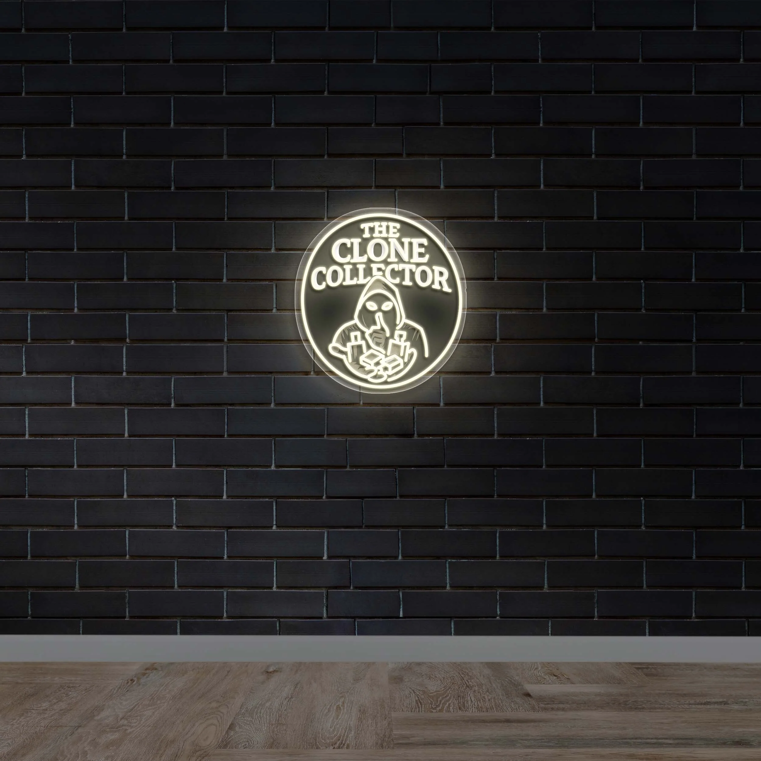 THE CLONE COLLECTOR - Premium Neon Artwork