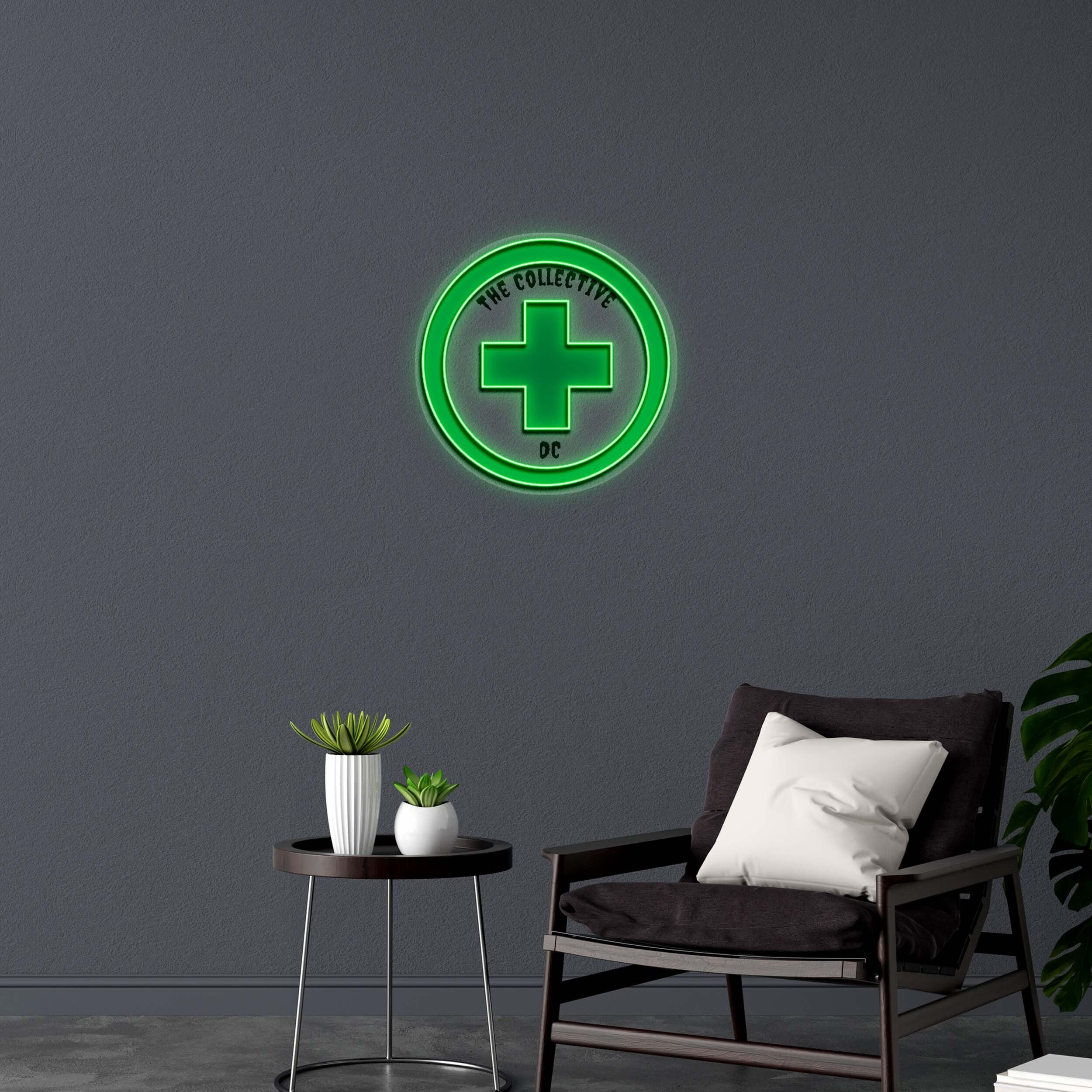 THE COLLECTIVE DC - Premium Neon Artwork