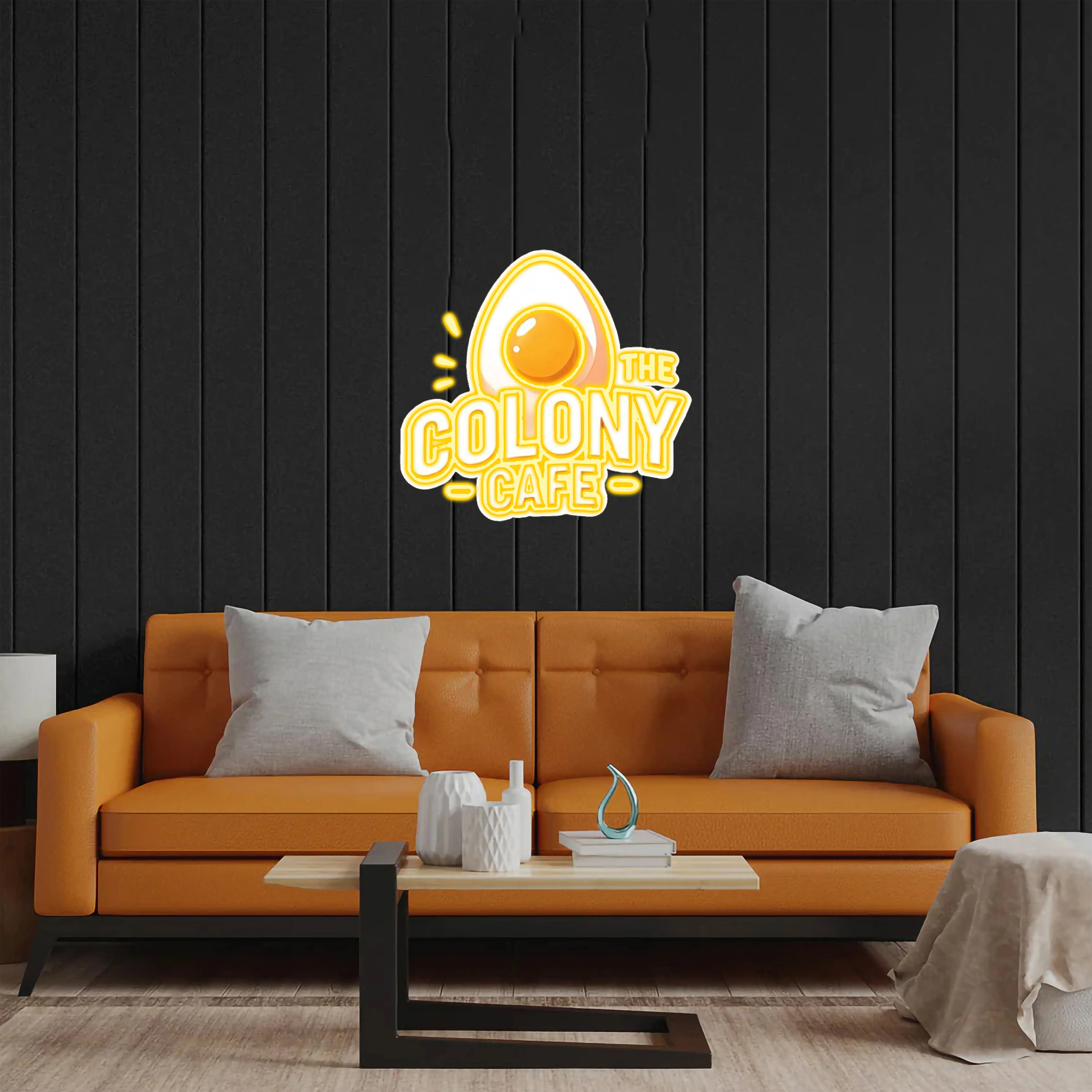 The Colony Cafe - Premium Neon Artwork