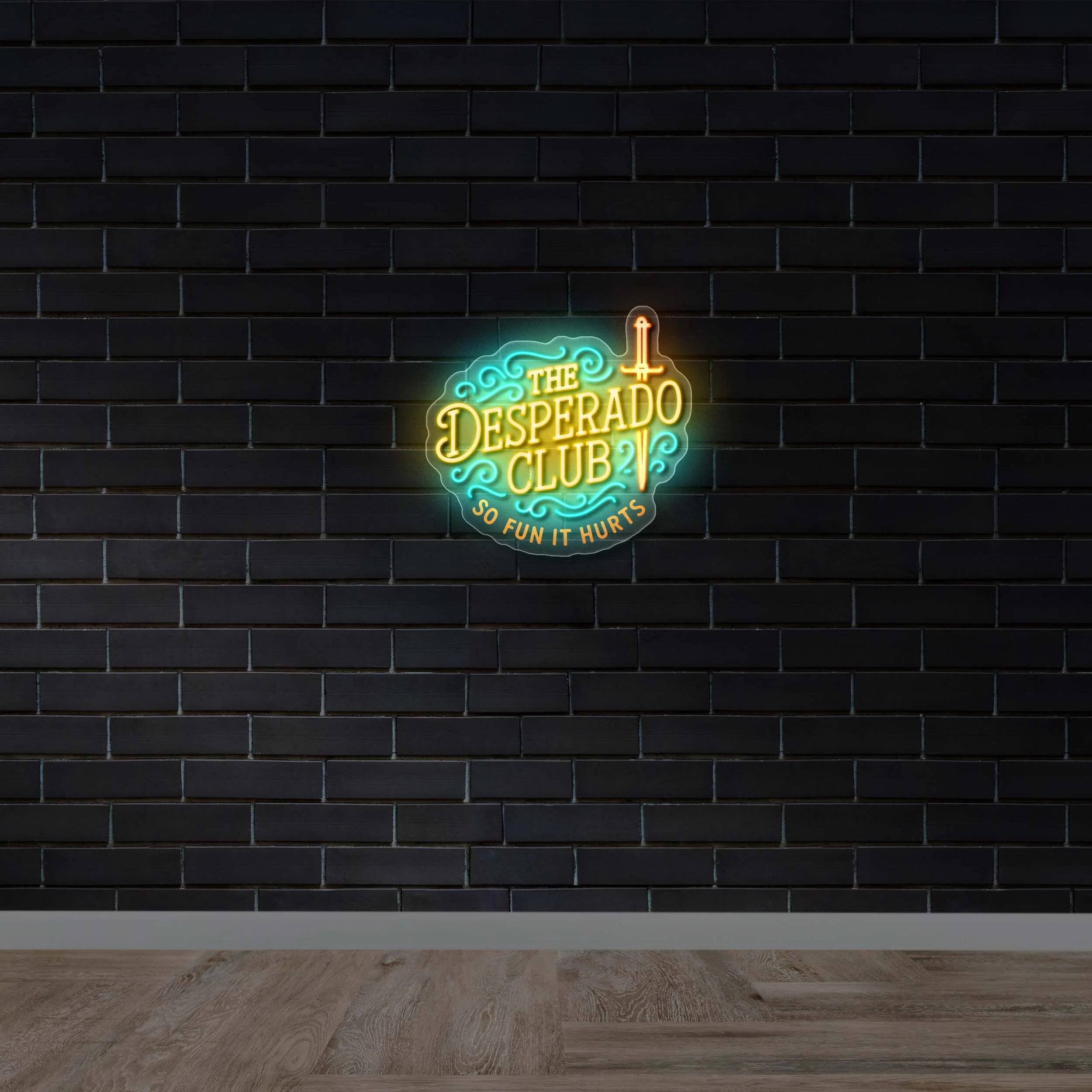 The Desperado Club - Premium Neon Artwork
