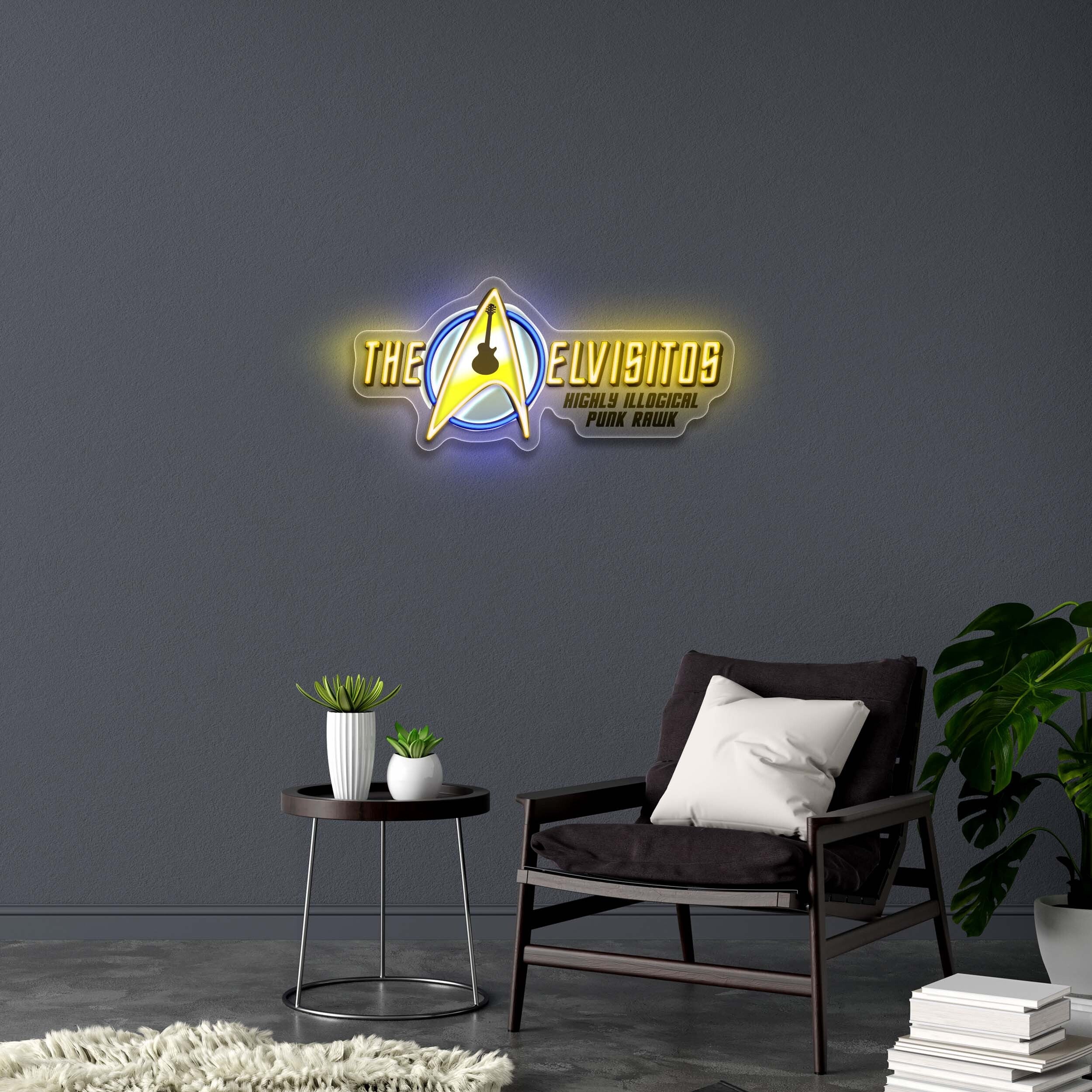 THE ELVISITOS - Premium Neon Artwork