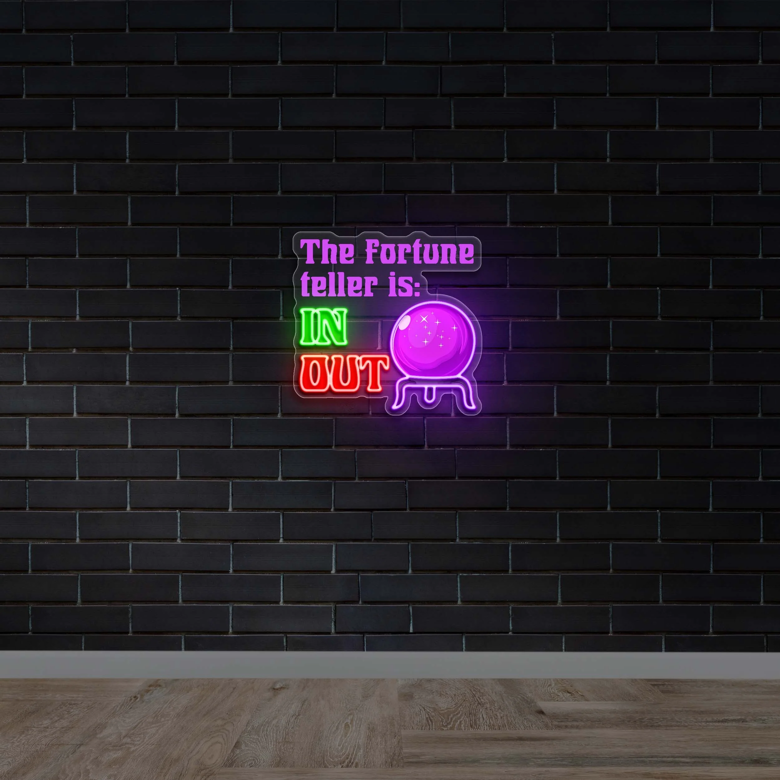 THE FORTUNE TELLER - Premium Neon Artwork