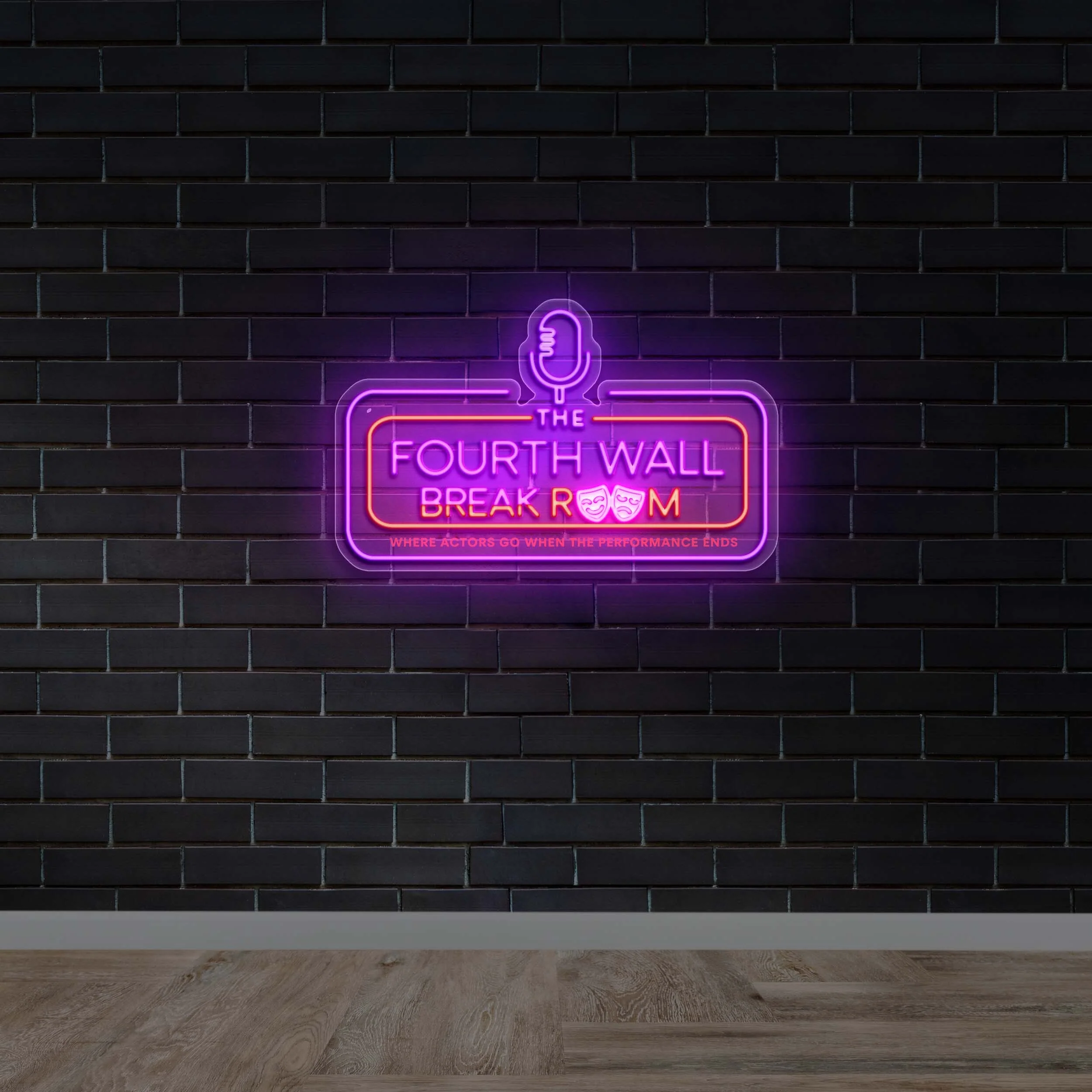 THE FOURTH WALL - Premium Neon Artwork