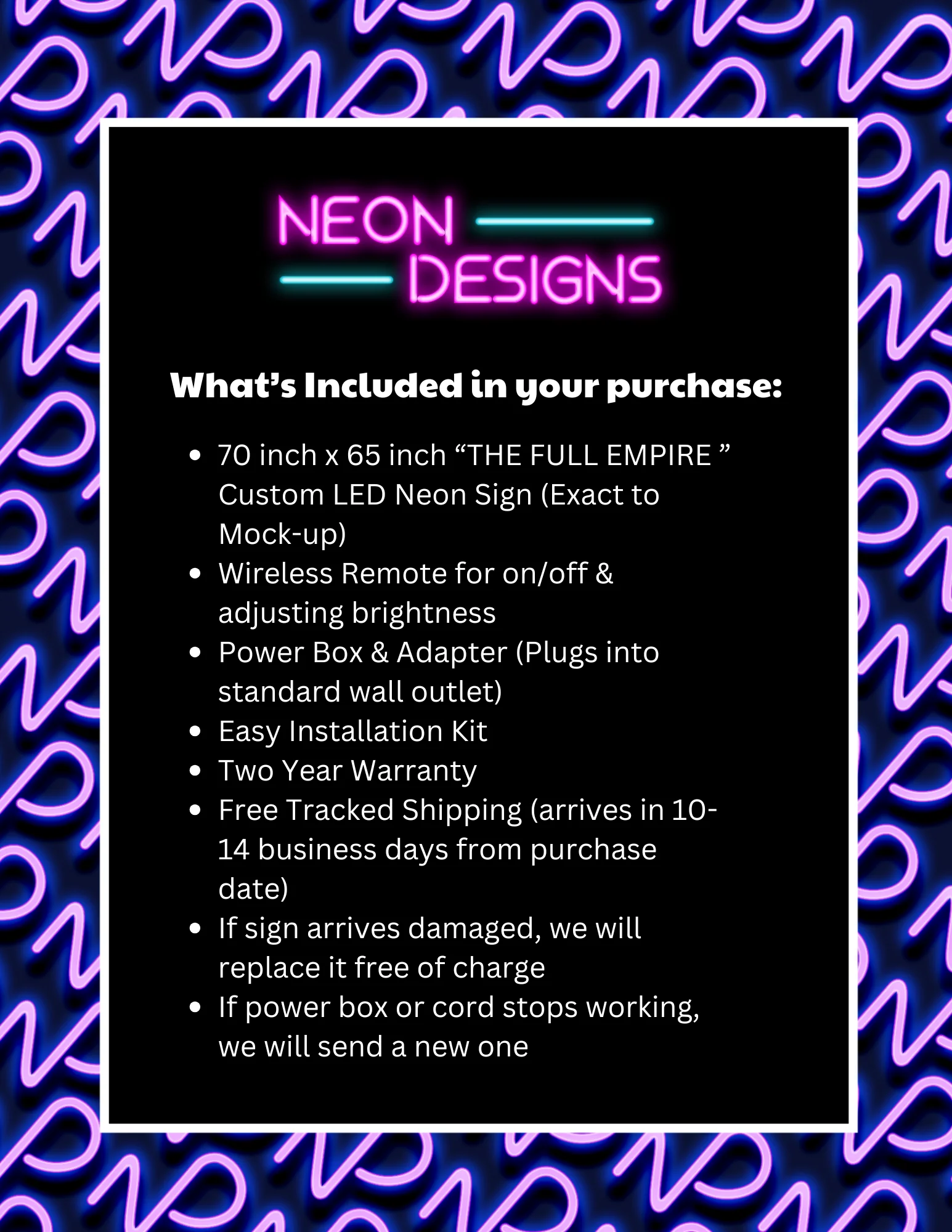 THE FULL EMPIRE | 2nd Version - Premium Neon Artwork - Image 2