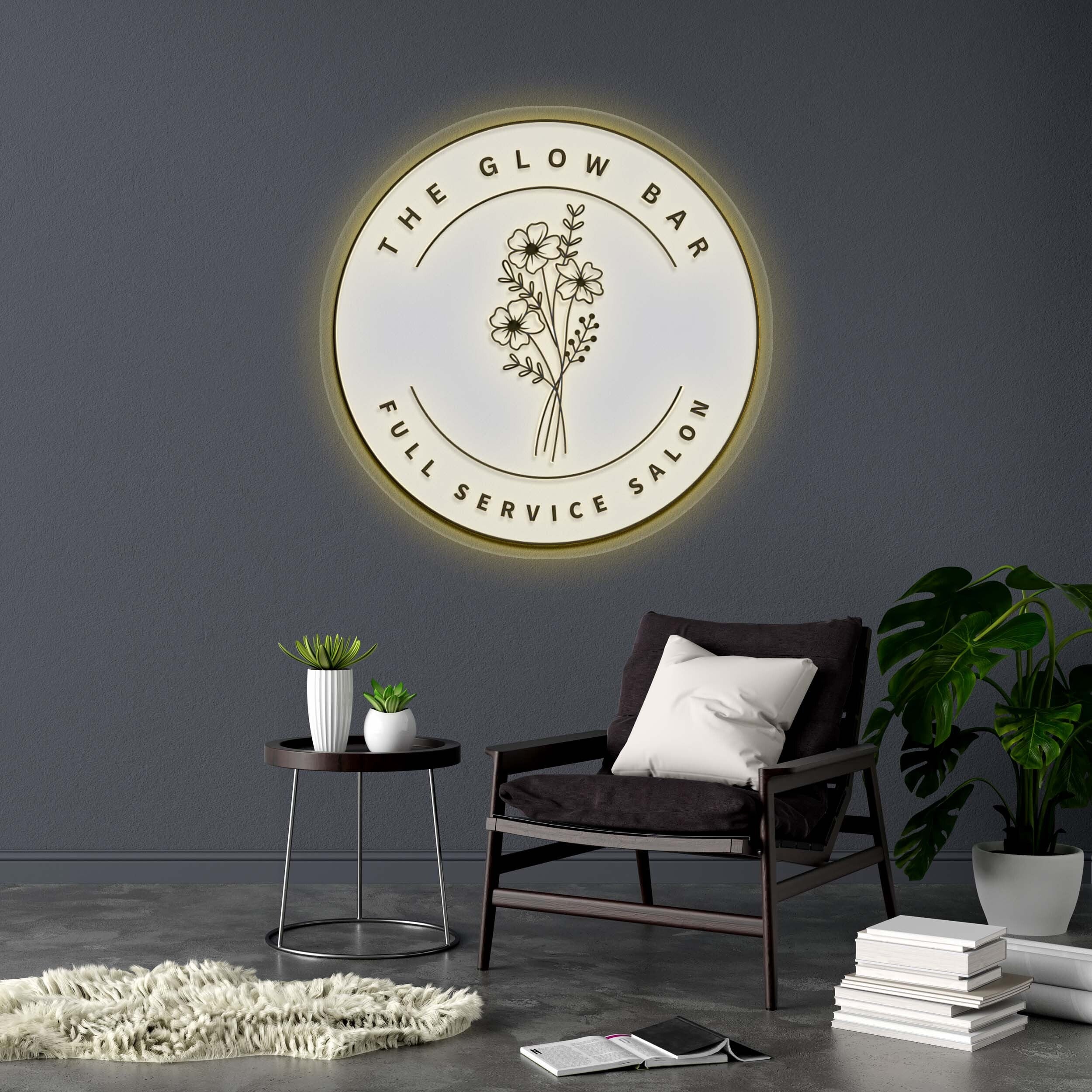THE GLOW BAR (Backlit Version)- Premium Neon Artwork
