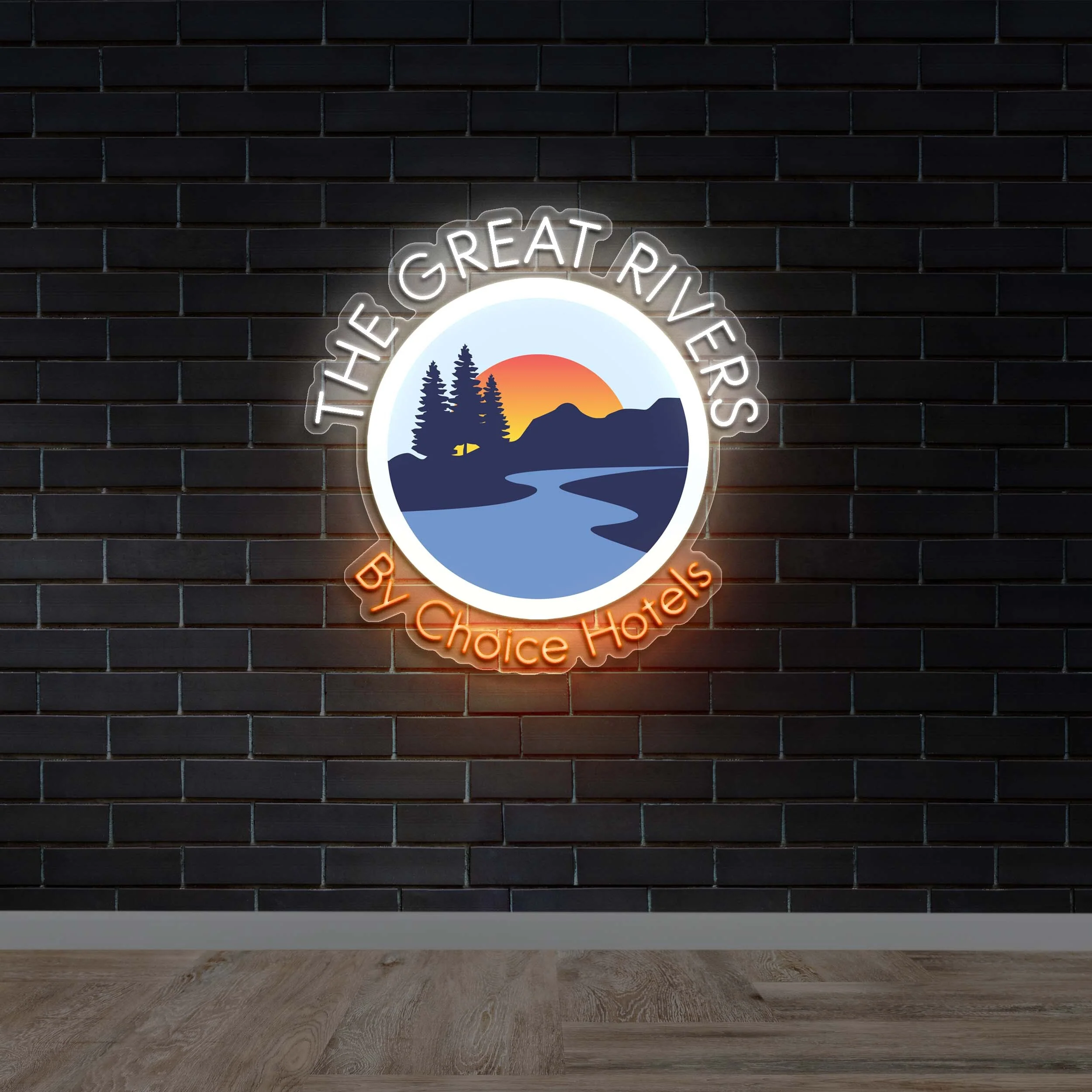 THE GREAT RIVERS - Premium Neon Artwork - Image 2