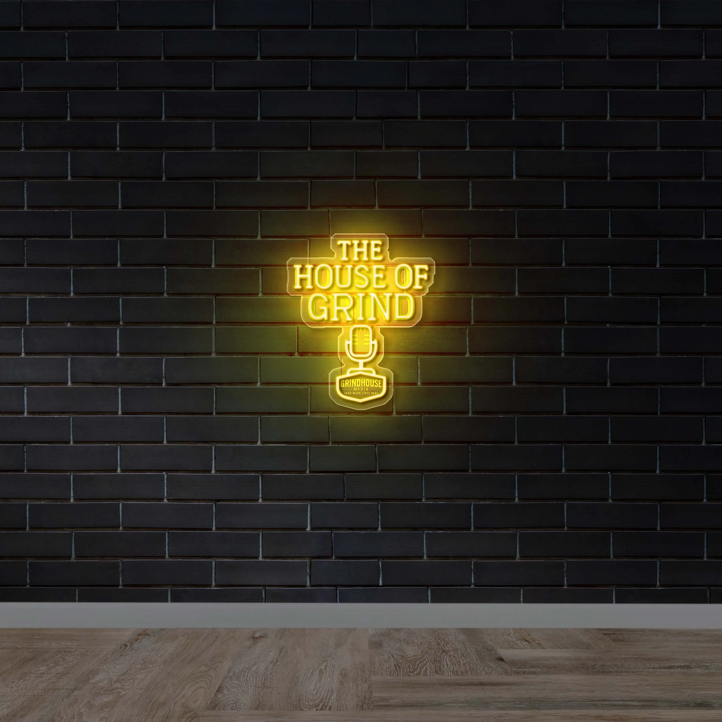 THE HOUSE OF GRIND | 2nd Version - Premium Neon Artwork