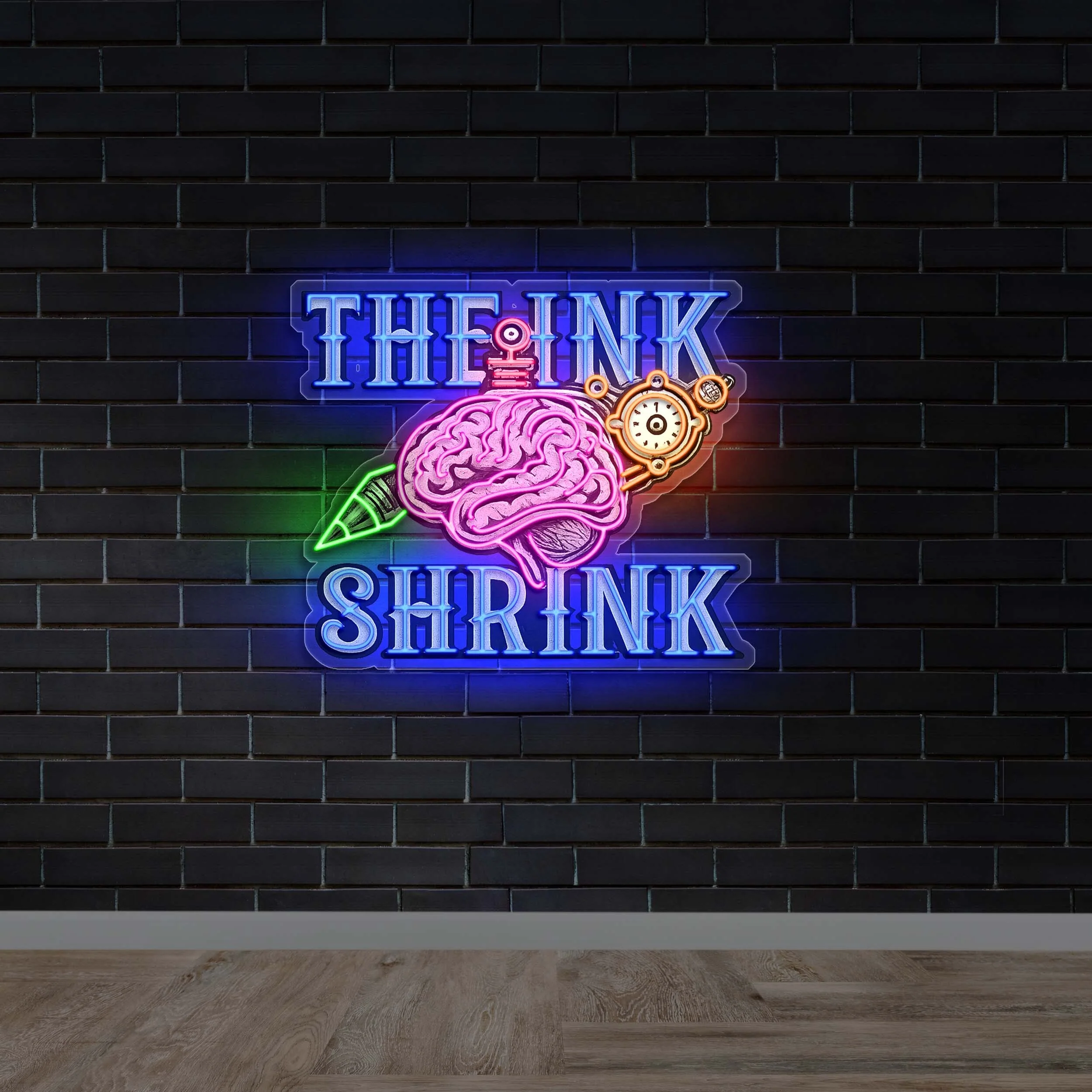 THE INK SHRINK -  Premium Neon Artwork