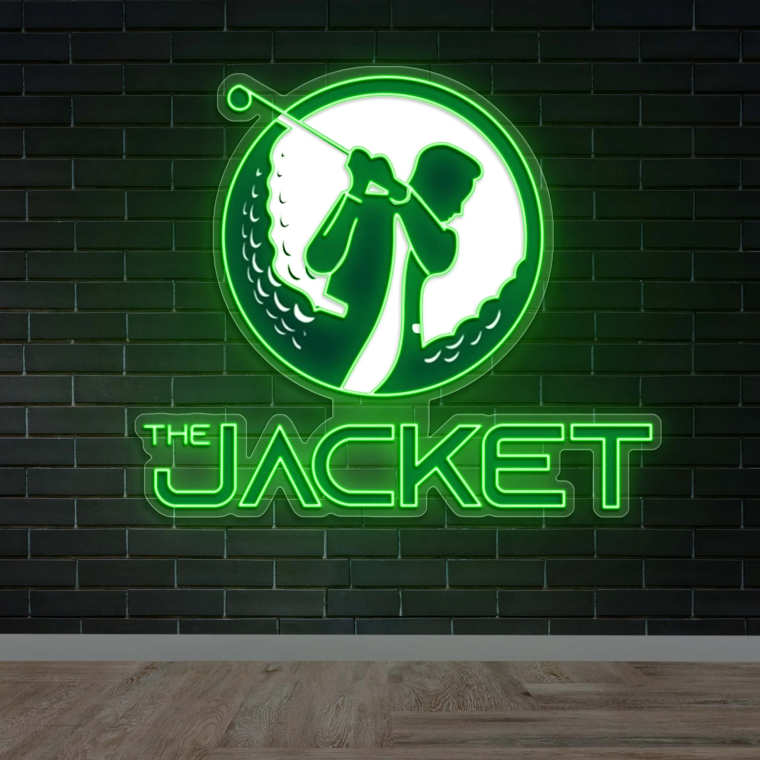 The Jacket - Premium Neon Artwork