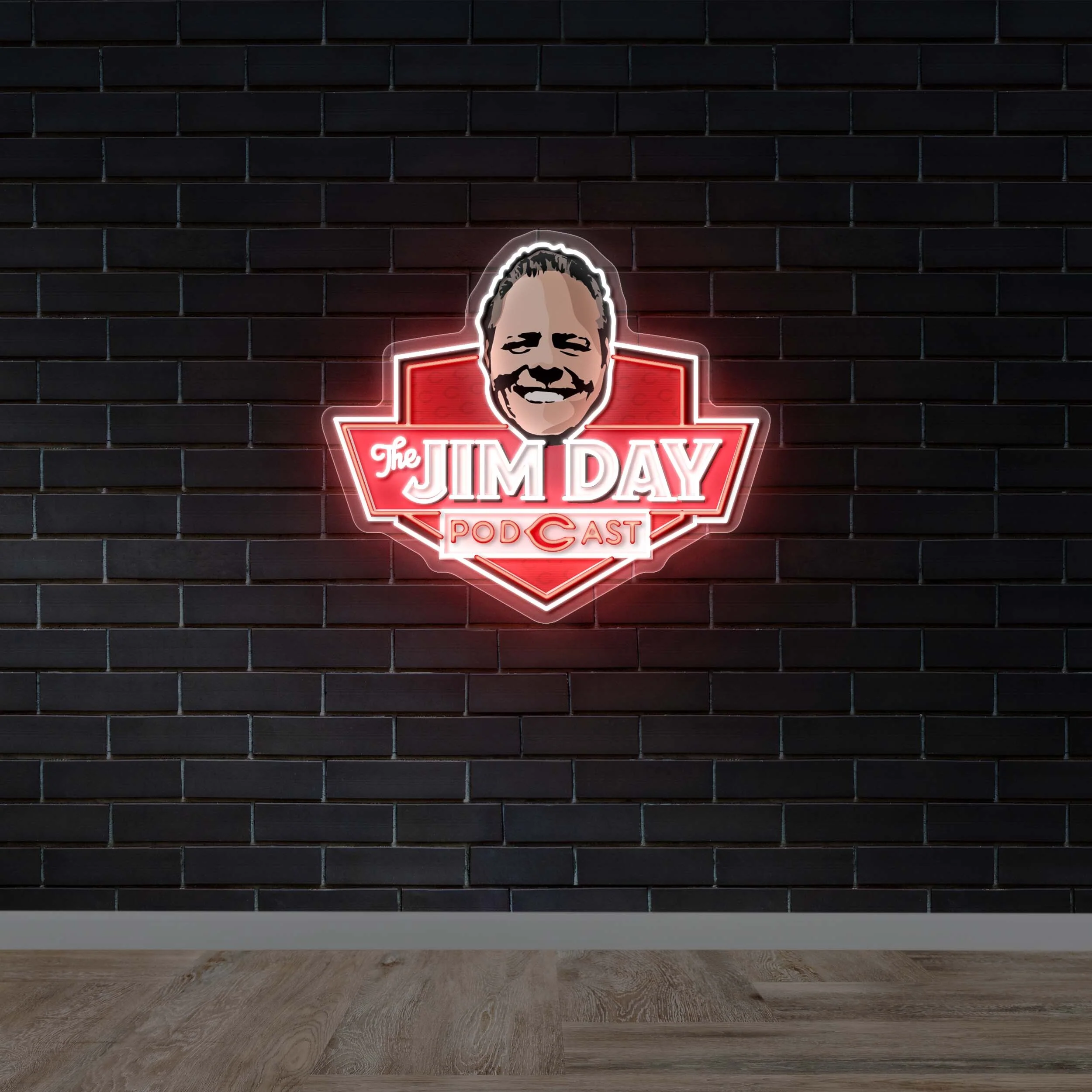 THE JIM DAY PODCAST - Premium Neon Artwork