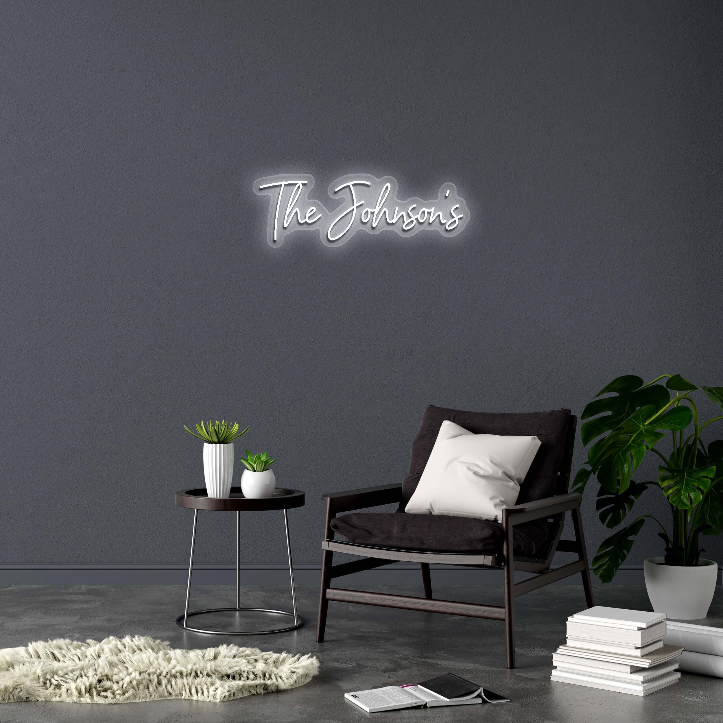 The Johnson's - Premium Neon Artwork