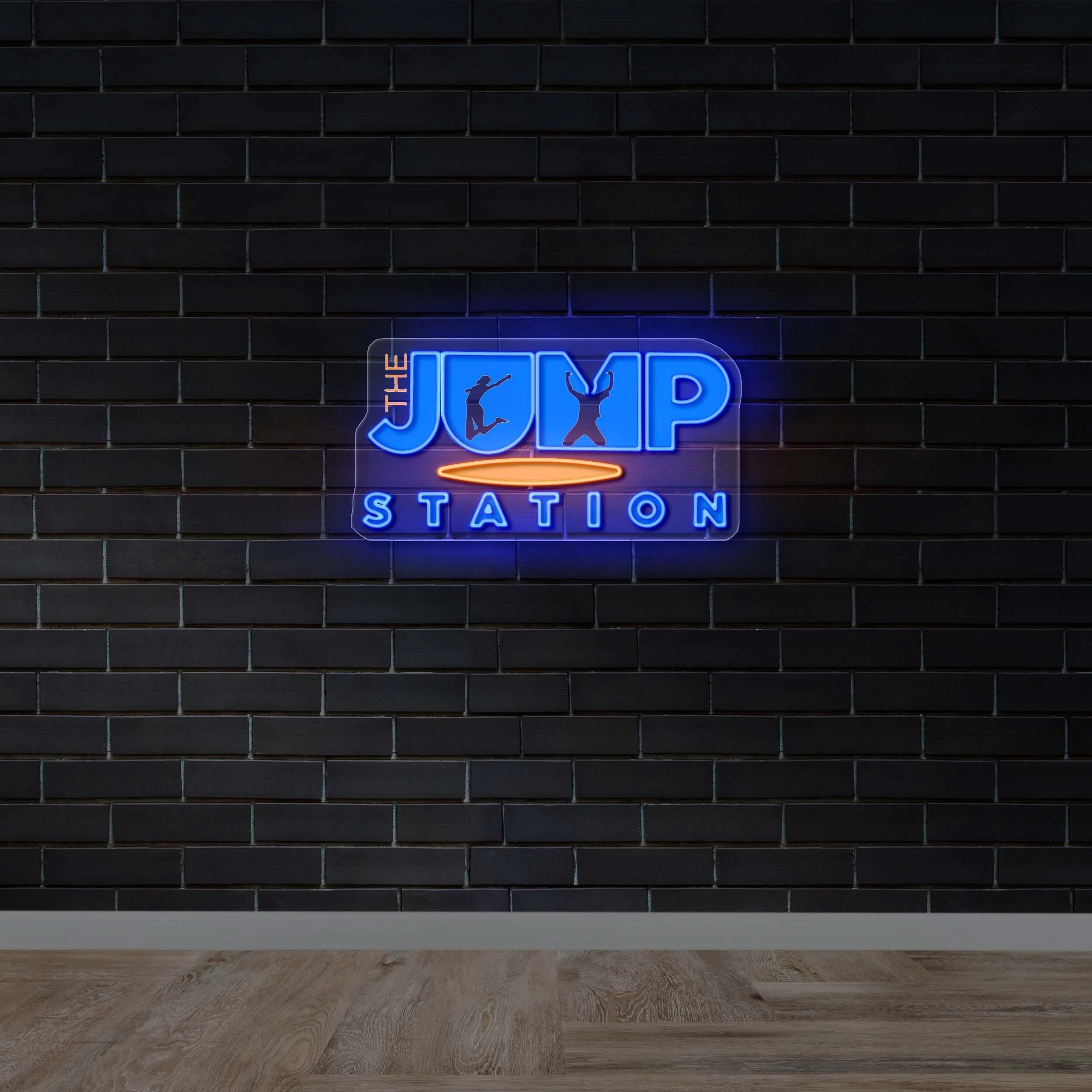 THE JUMP STATION - Premium Neon Artwork