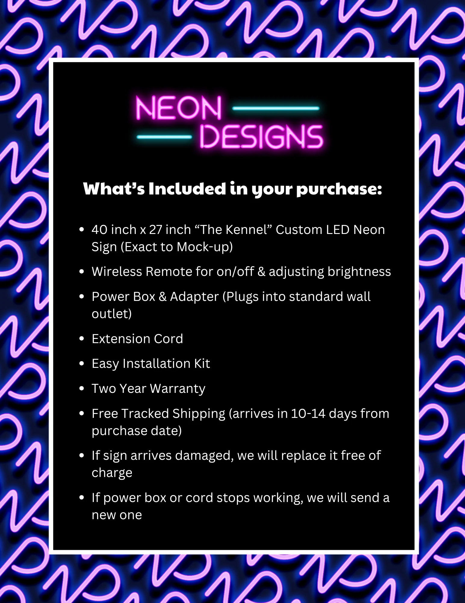 The Kennel - Premium Neon Artwork - Image 2