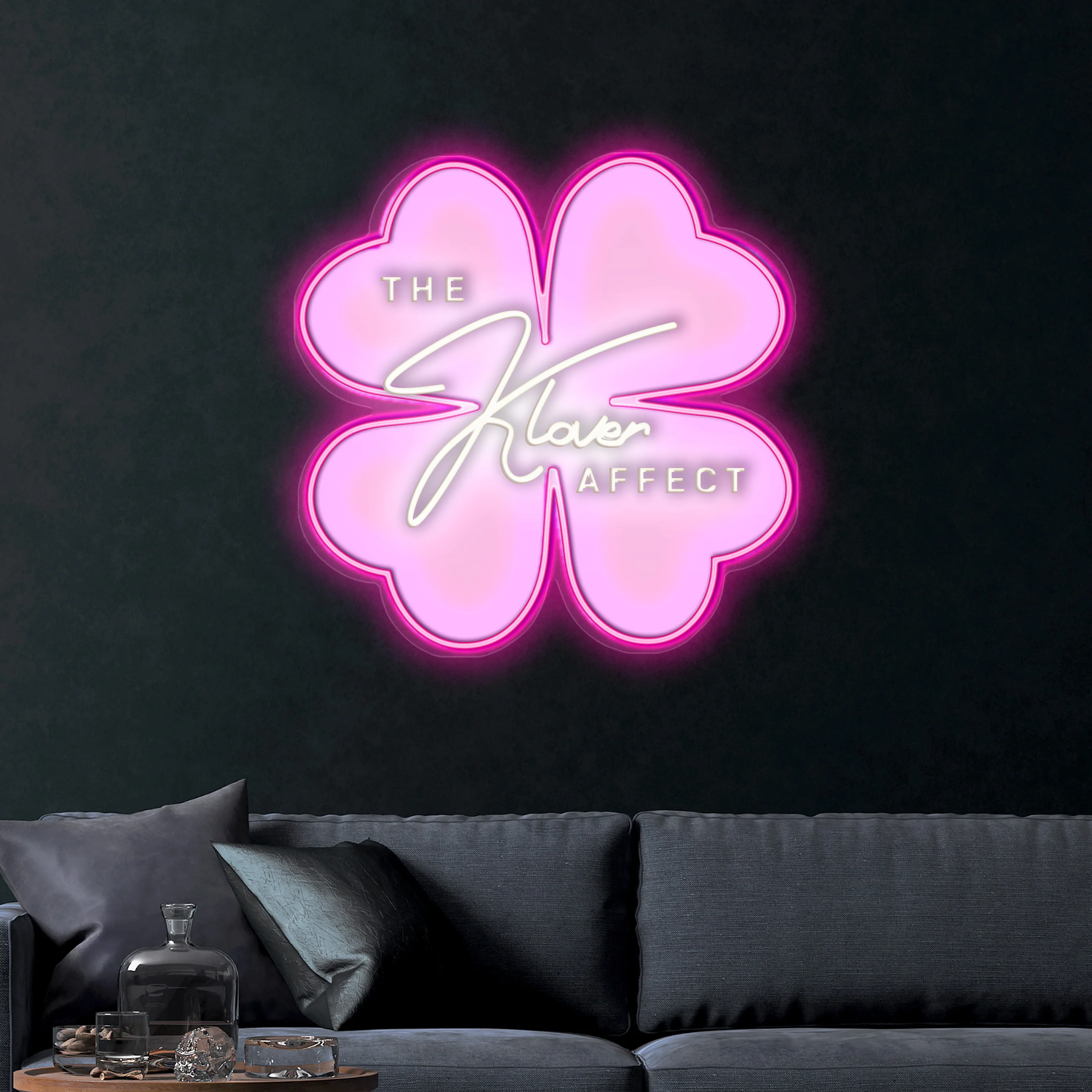 The Klover Affect – Premium Neon Artwork