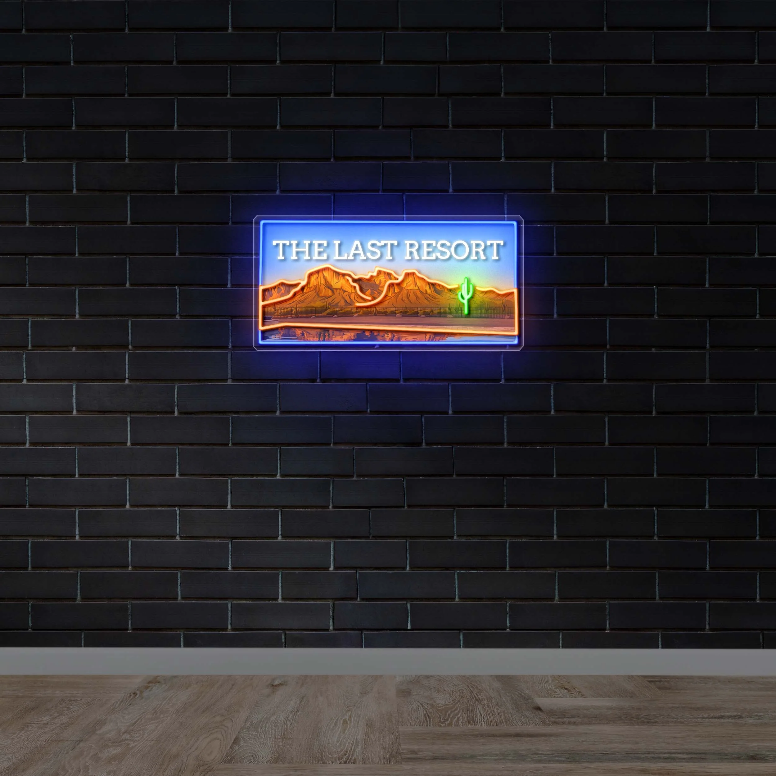 The Last Resort | 2nd Version - Premium Neon Artwork
