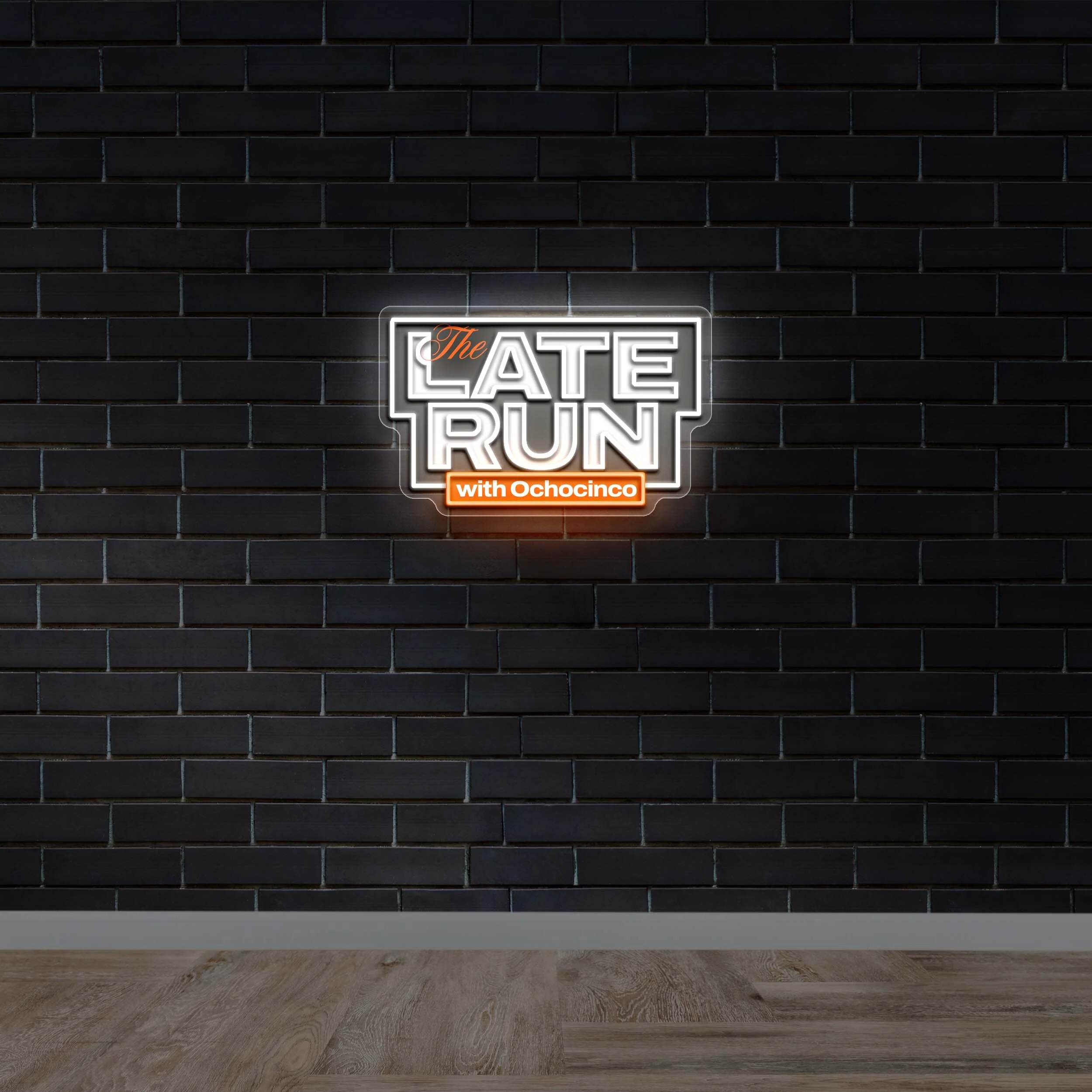 The LATE RUN - Premium Neon Artwork