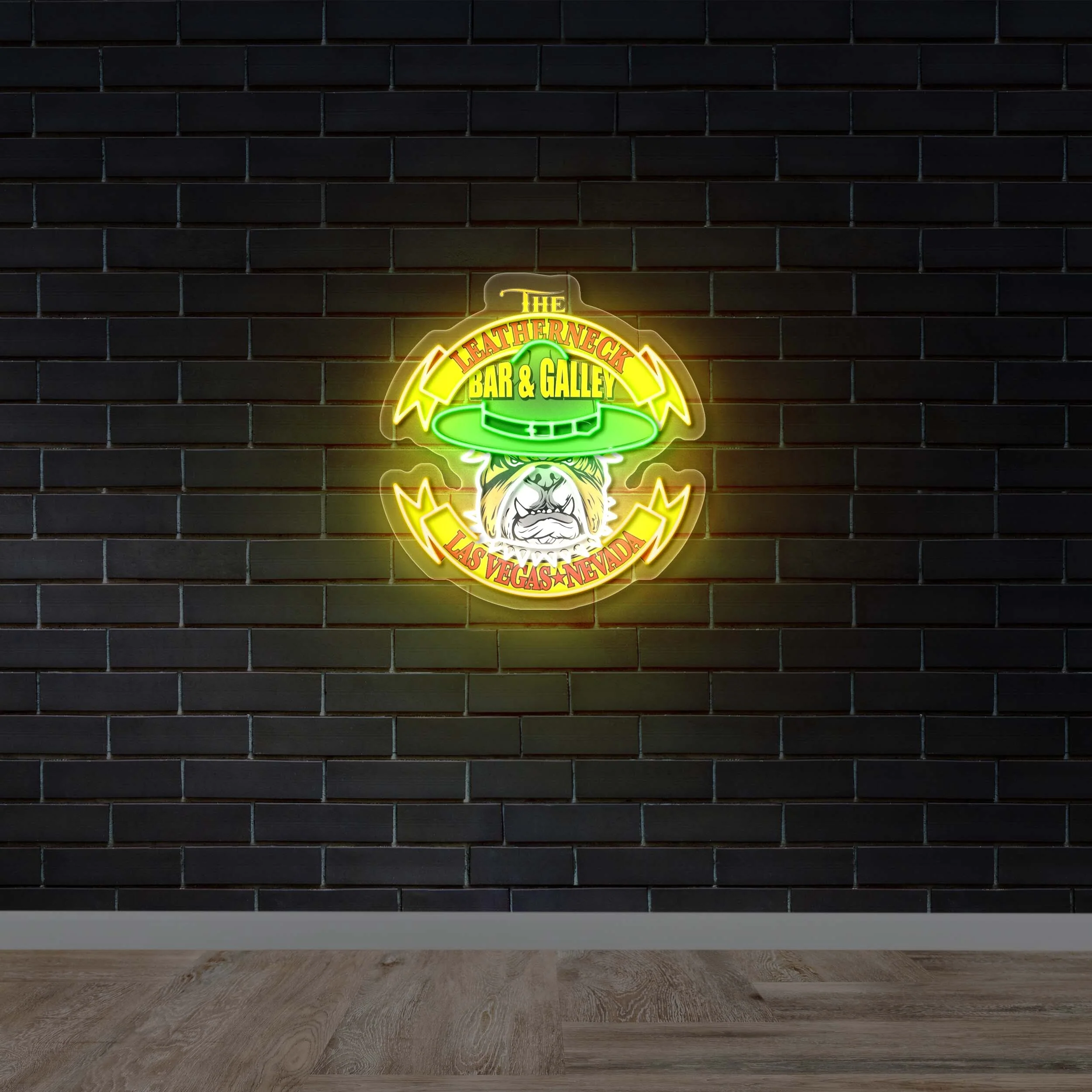 The Leatherneck Bar & Galley - Premium Neon Artwork