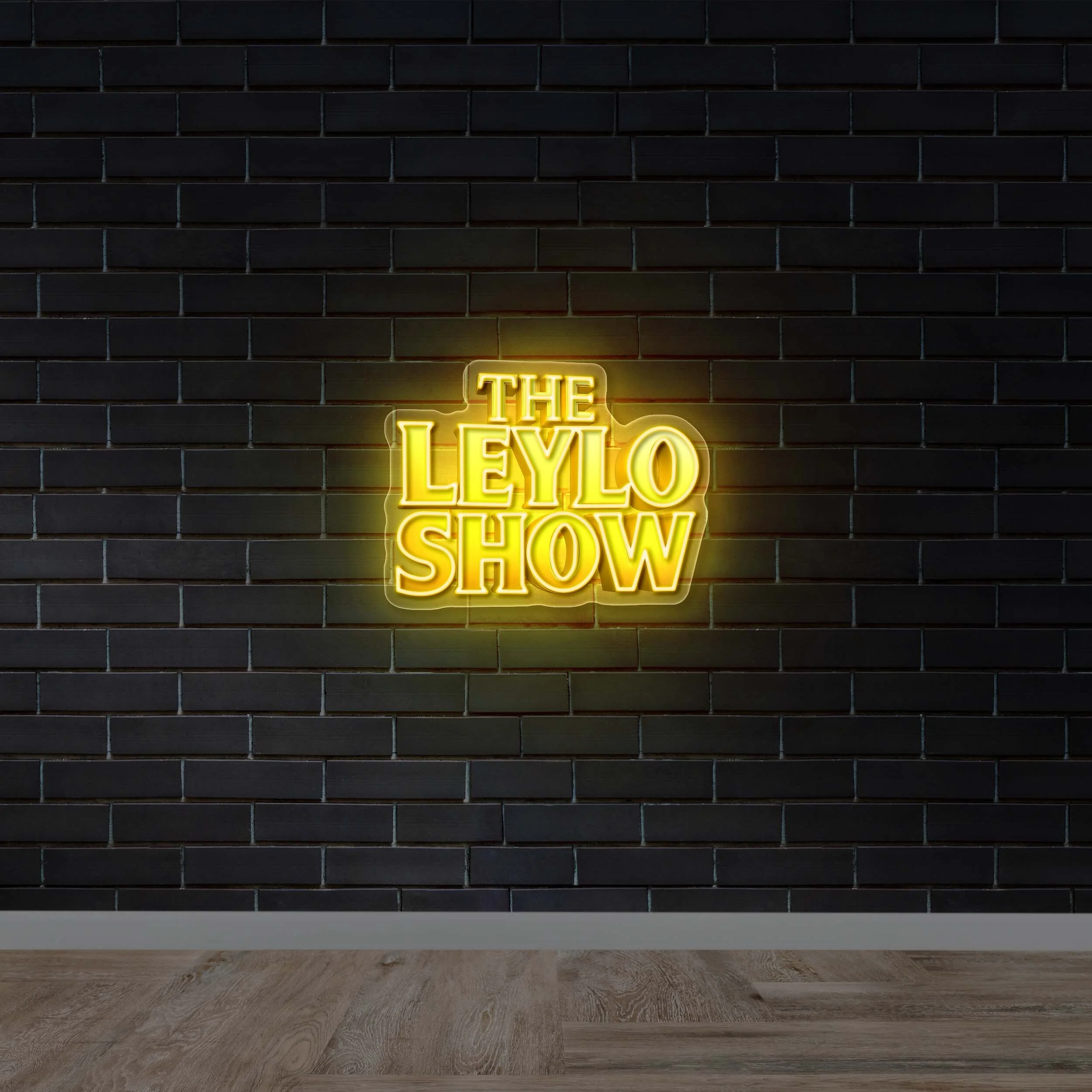 THE LEYLO SHOW - Premium Neon Artwork
