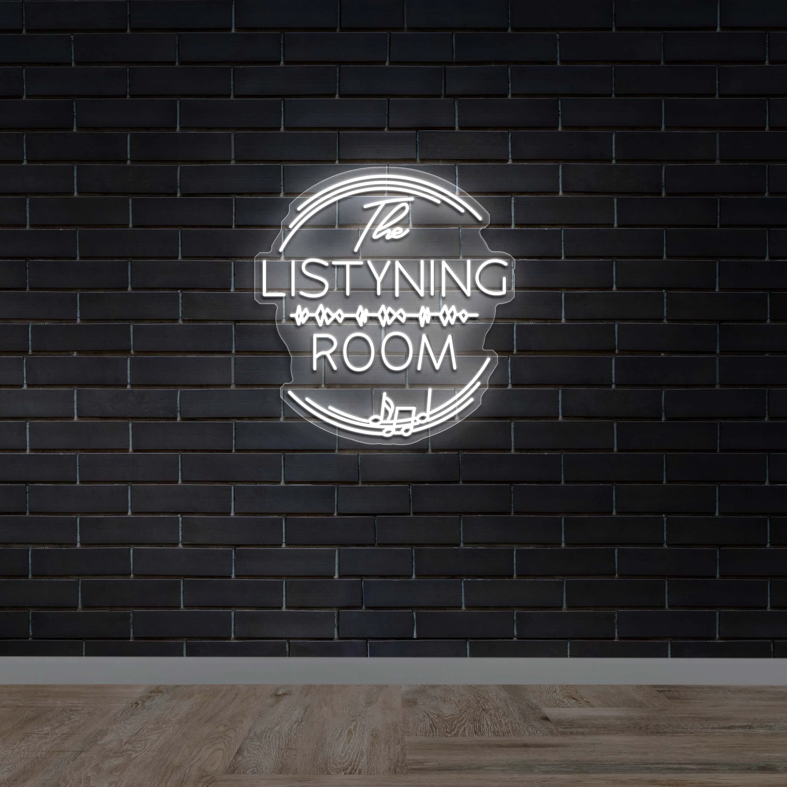 The Listyning Room - Premium Neon Artwork