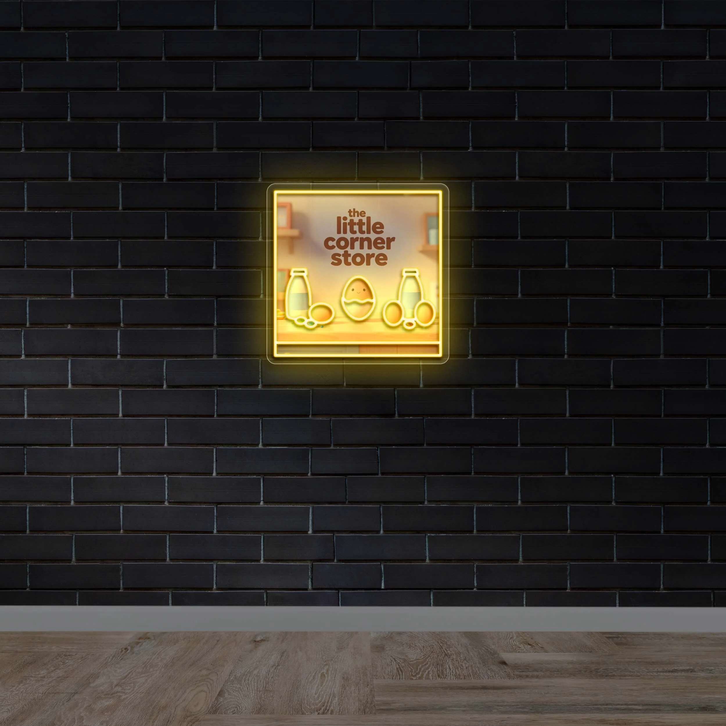 The Little Corner Store - Premium Neon Artwork