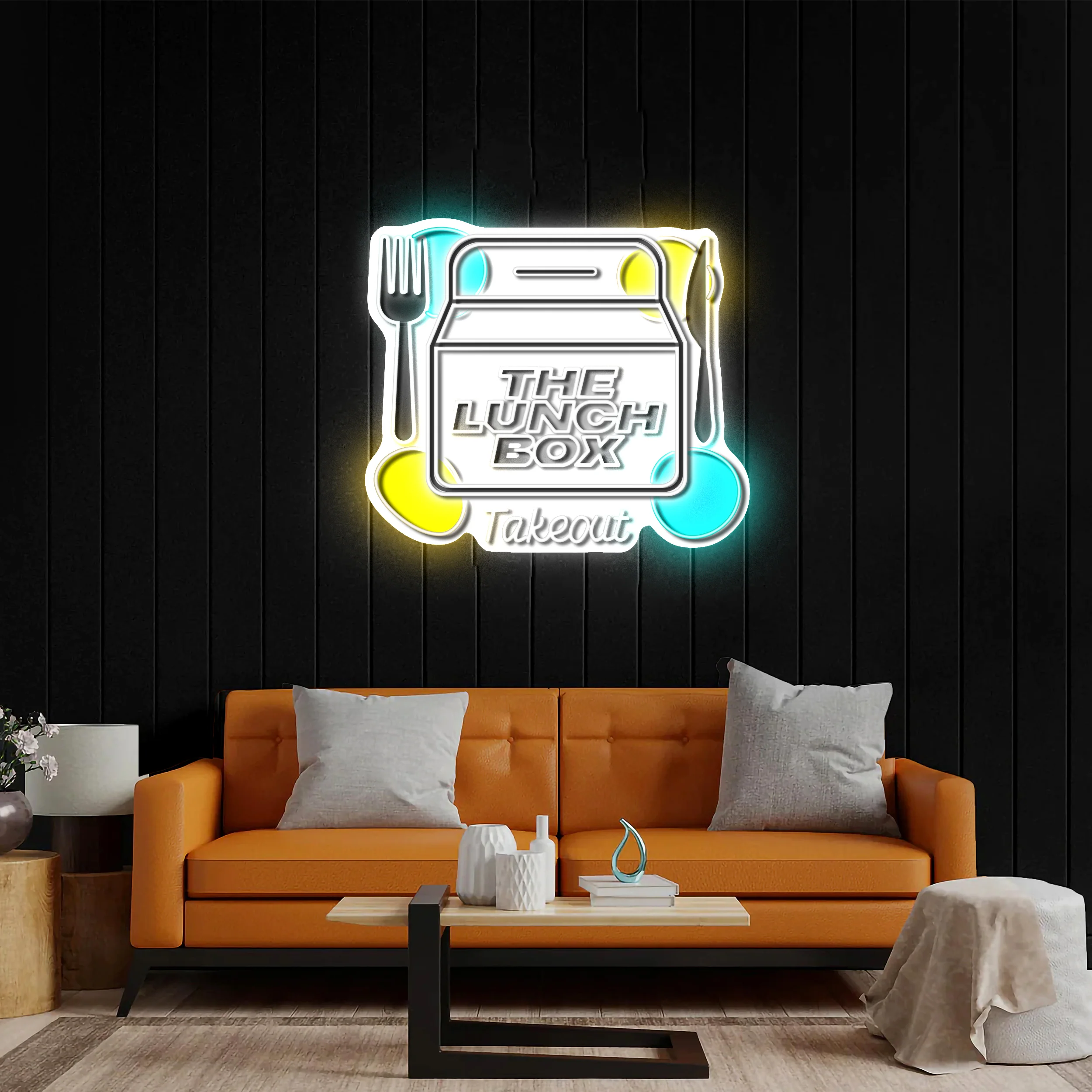 THE LUNCH BOX - Premium Neon Artwork