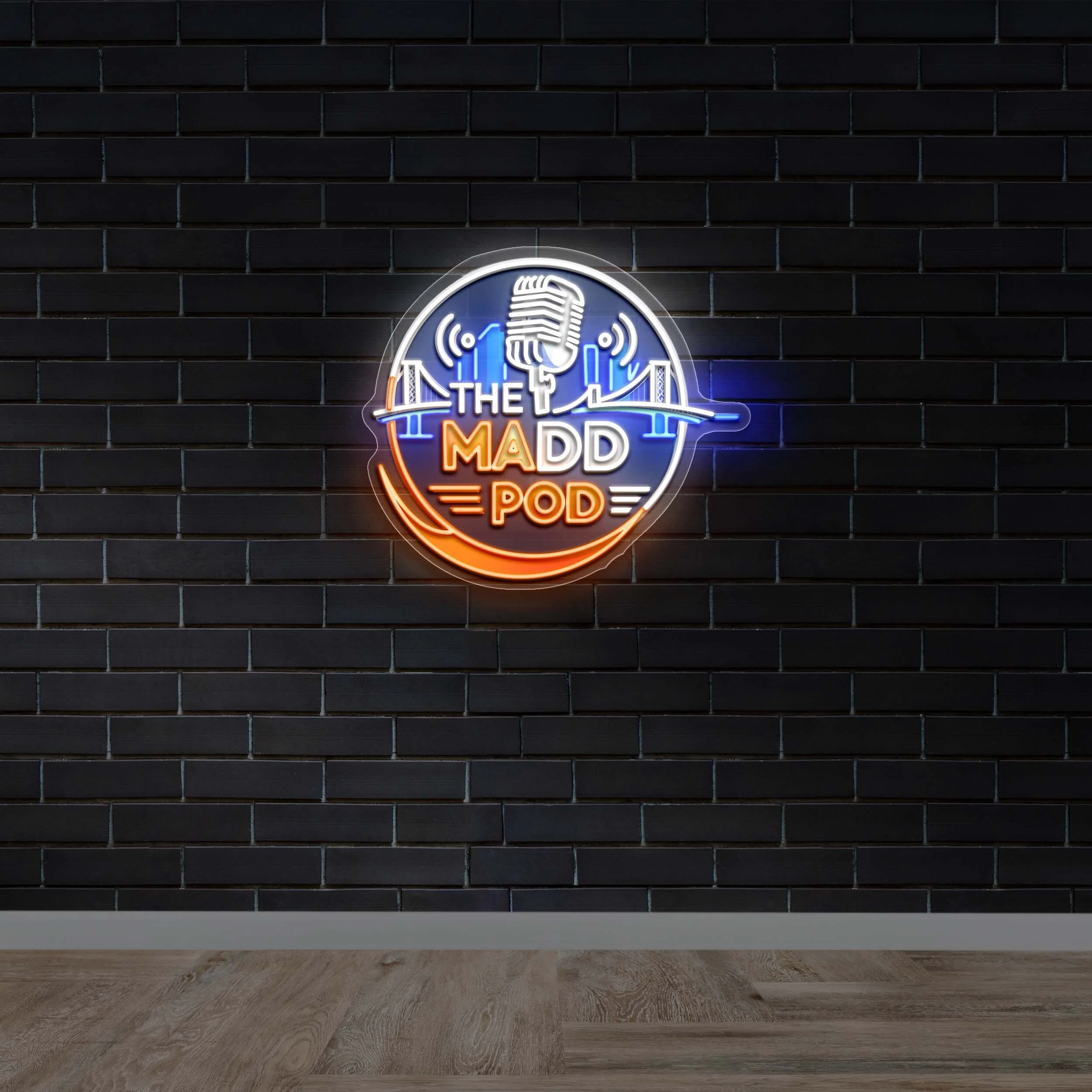 THE MADD POD - Premium Neon Artwork