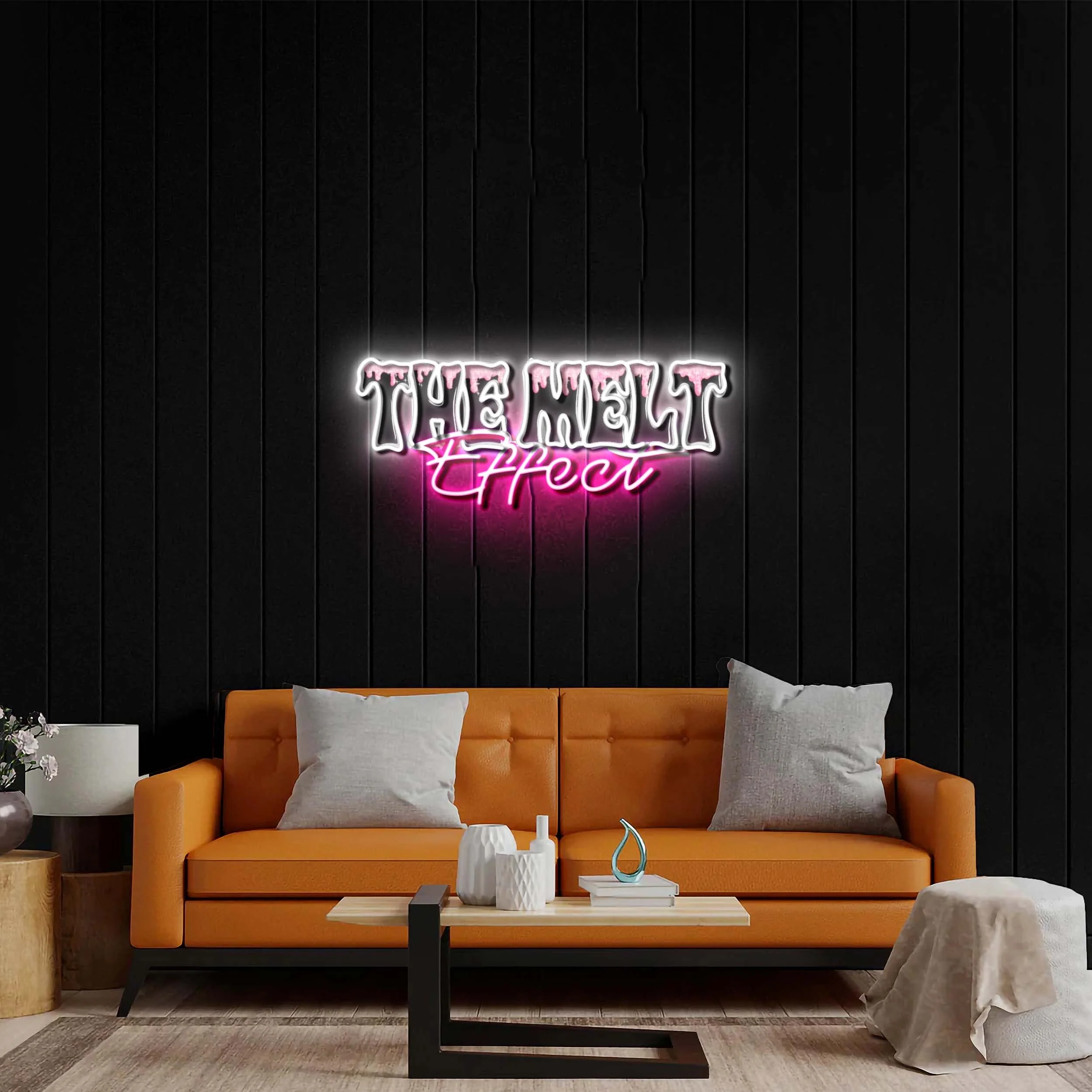 THE MELT - Premium Neon Artwork