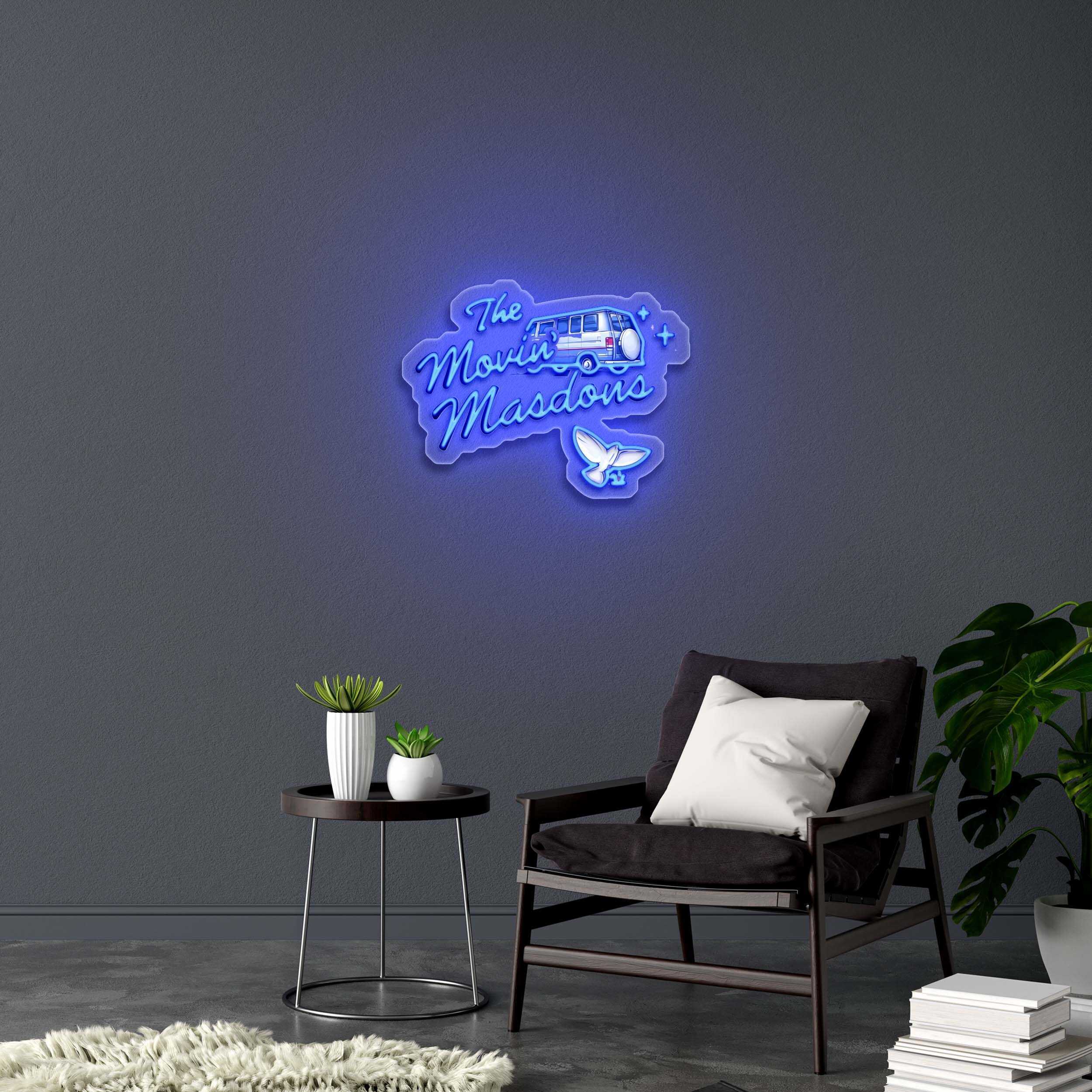 The Movin Masdons | 2nd Version - Premium Neon Artwork
