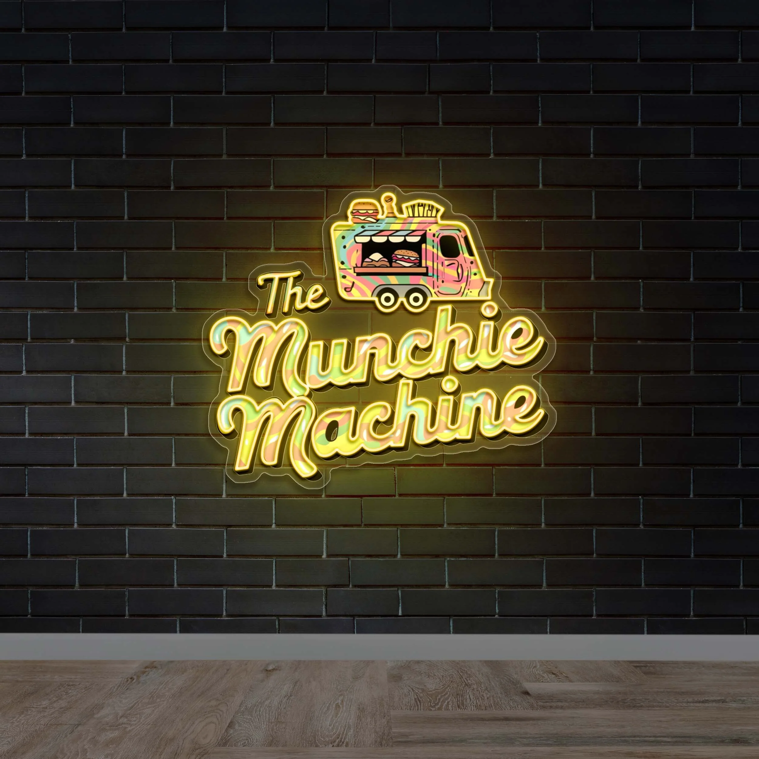 The Munchie Machine - Premium Neon Artwork