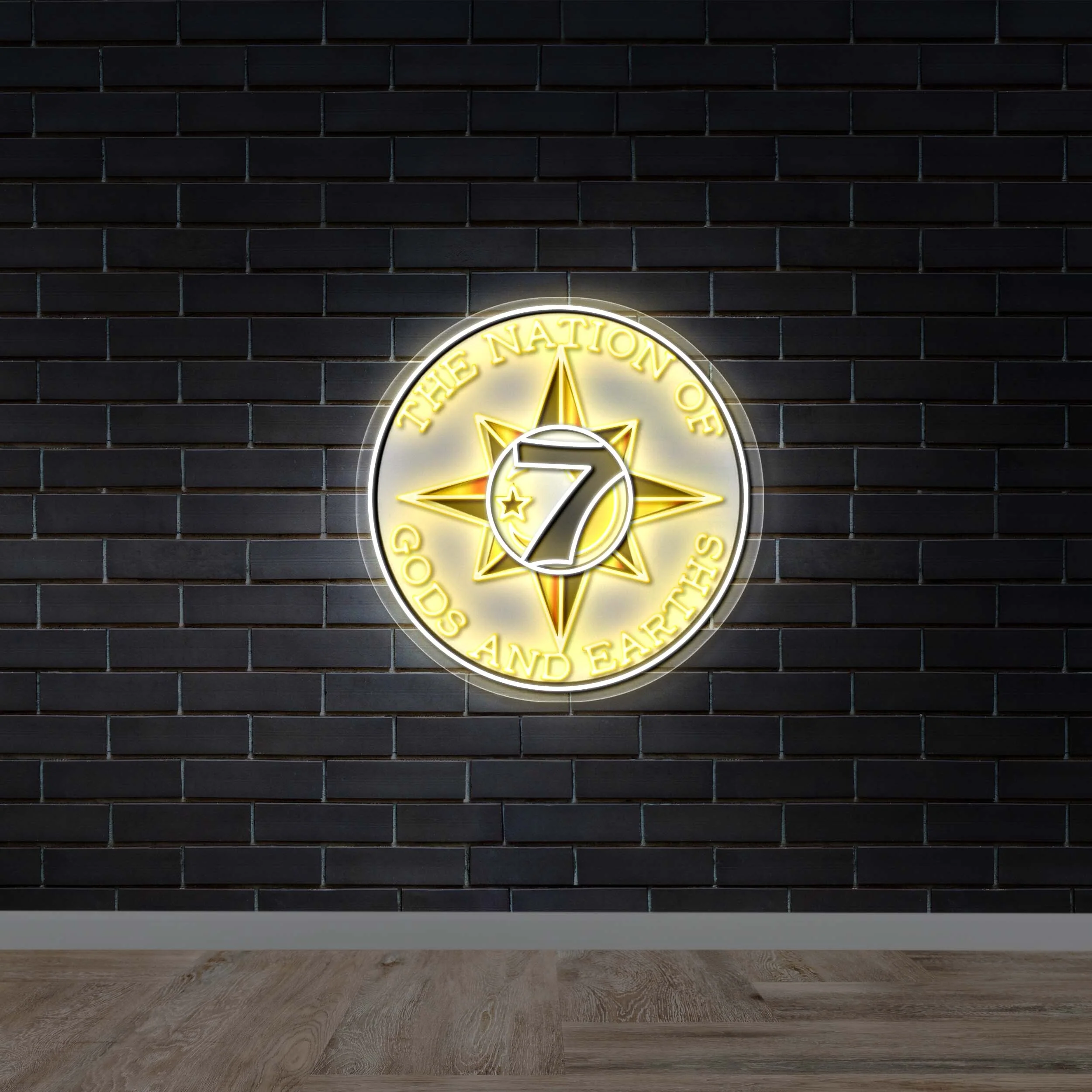 The Nation of Gods and Earths - Premium Neon Artwork - Image 2
