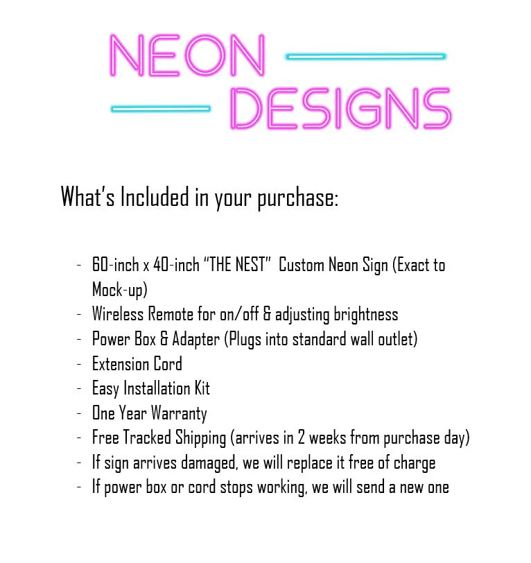THE NEST - Premium Neon Artwork - Image 2